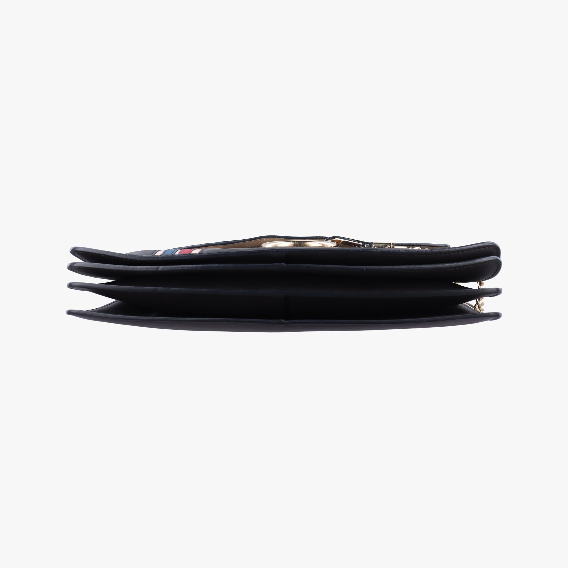 Pre-owned Chloe FAYE Black×multicolor Leather  shoulderbag | stylenewstar