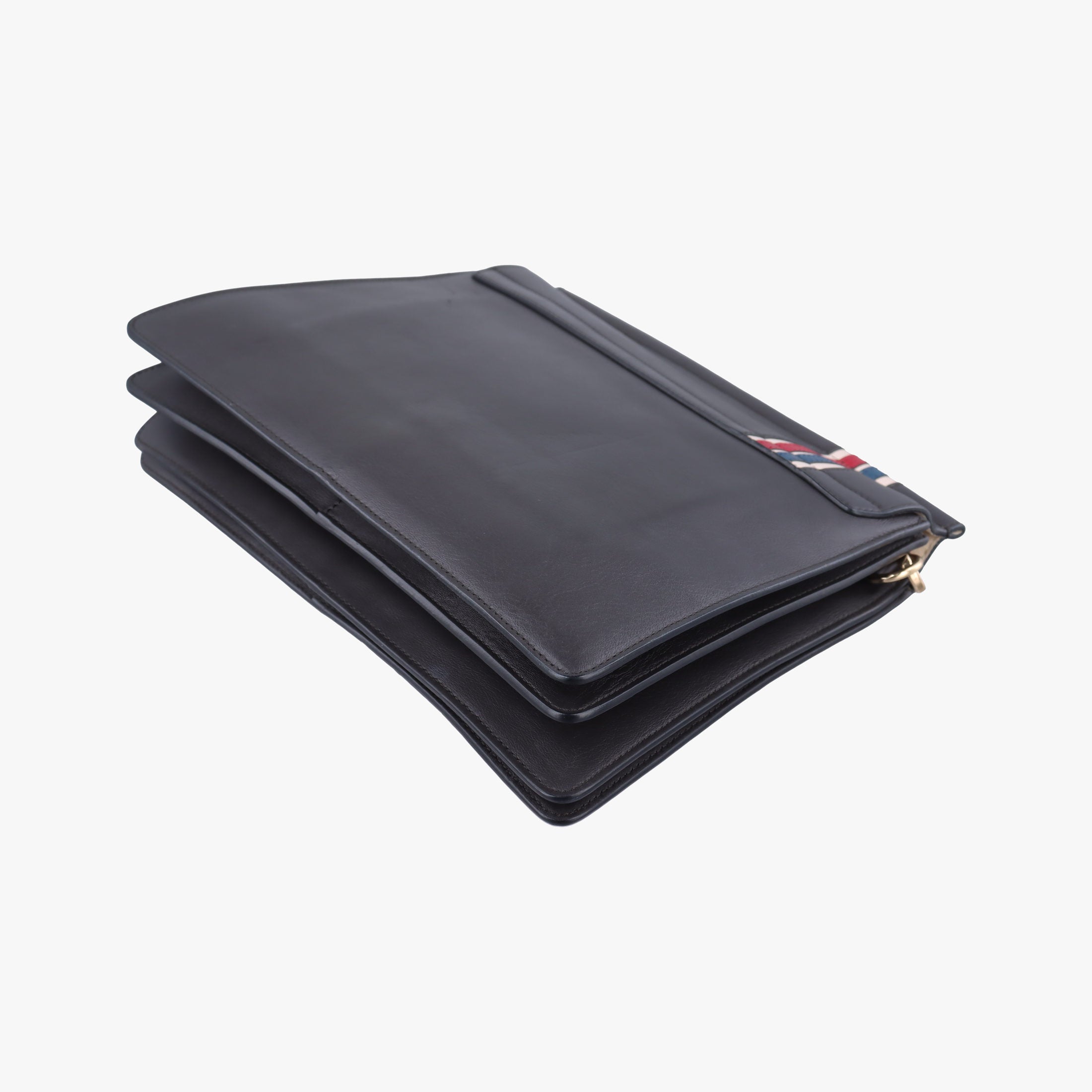 Pre-owned Chloe FAYE Black×multicolor Leather  shoulderbag | stylenewstar