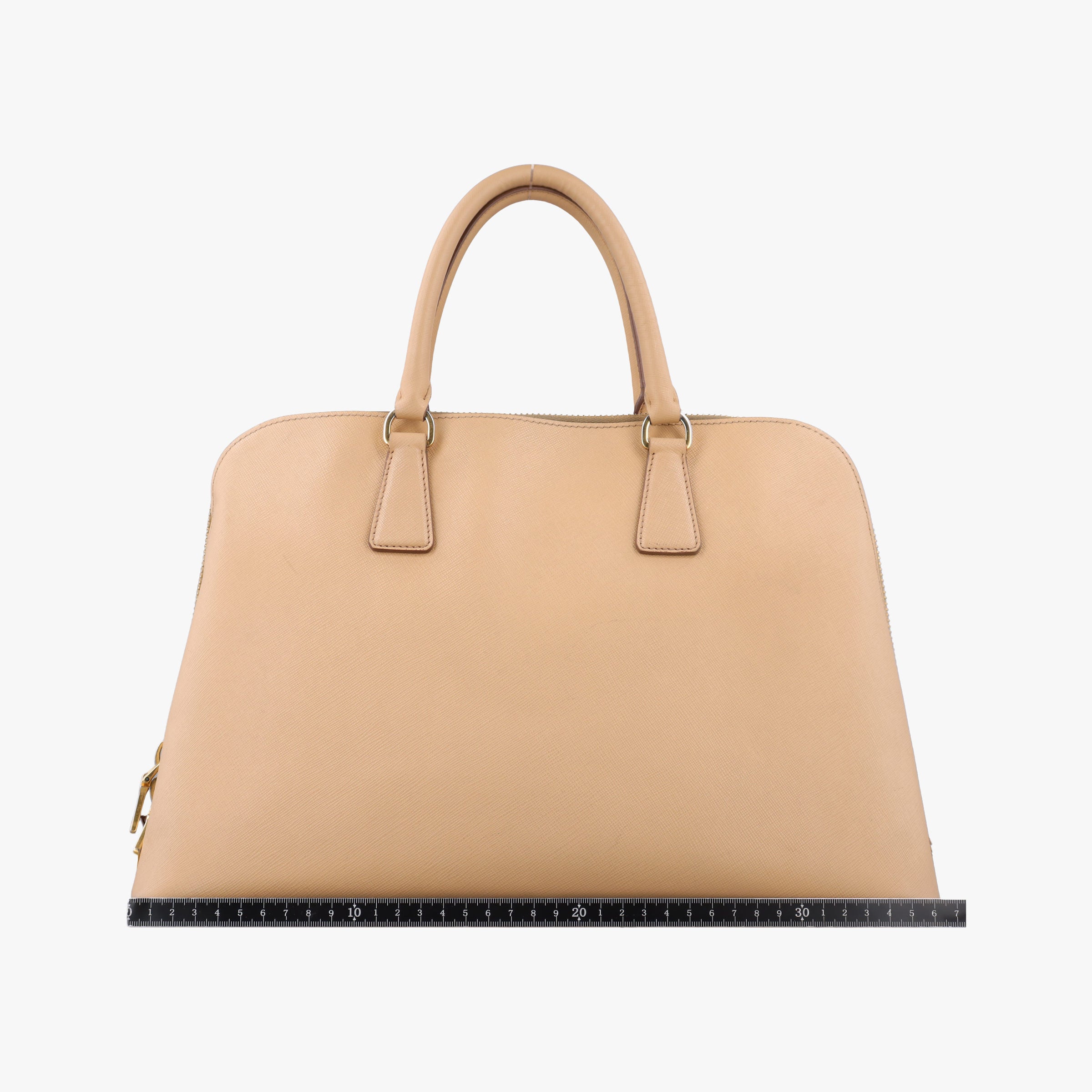 Secondhand Prada Promenade Beige SAFFIANO Leather BL0812 handbag | stylenewstar