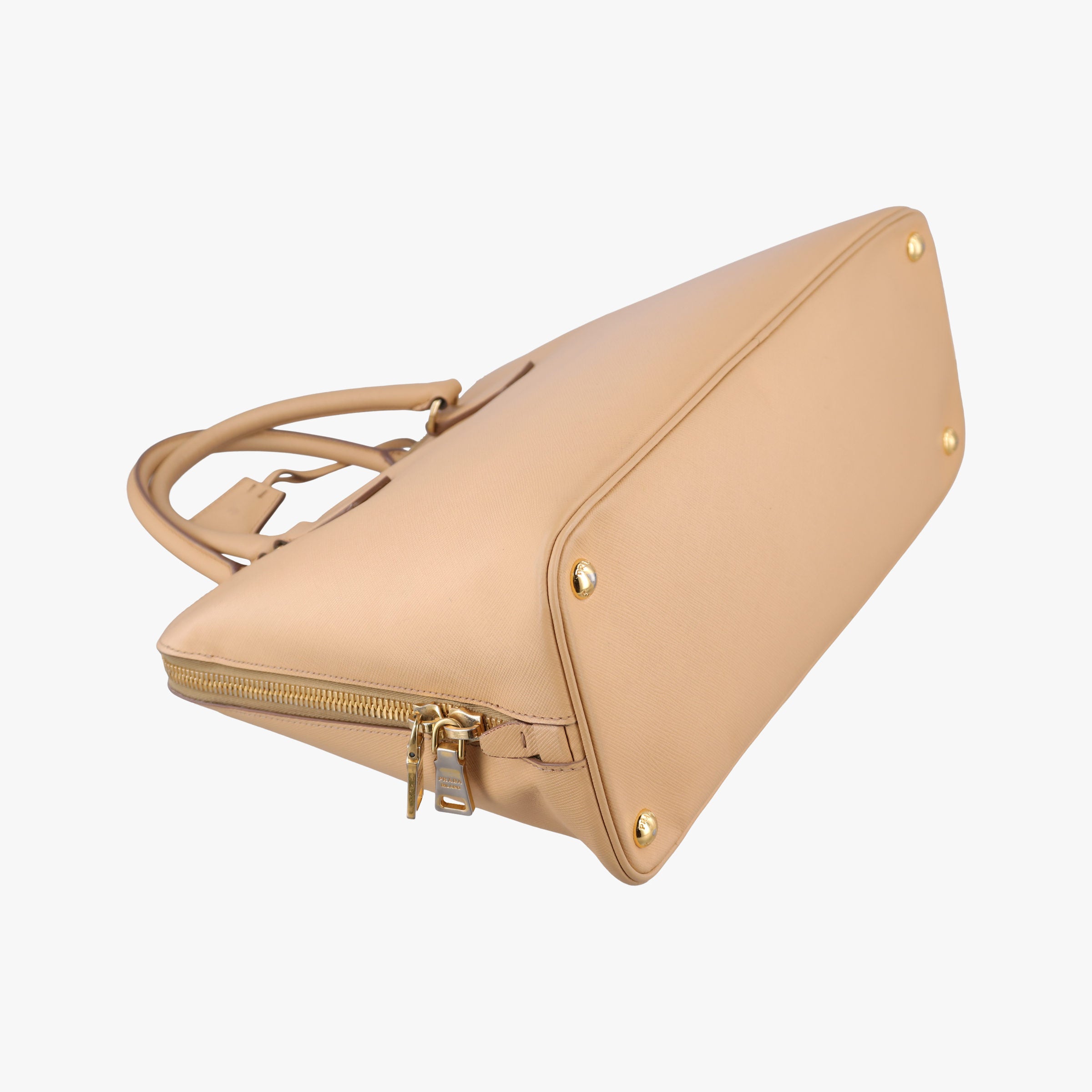 Secondhand Prada Promenade Beige SAFFIANO Leather BL0812 handbag | stylenewstar