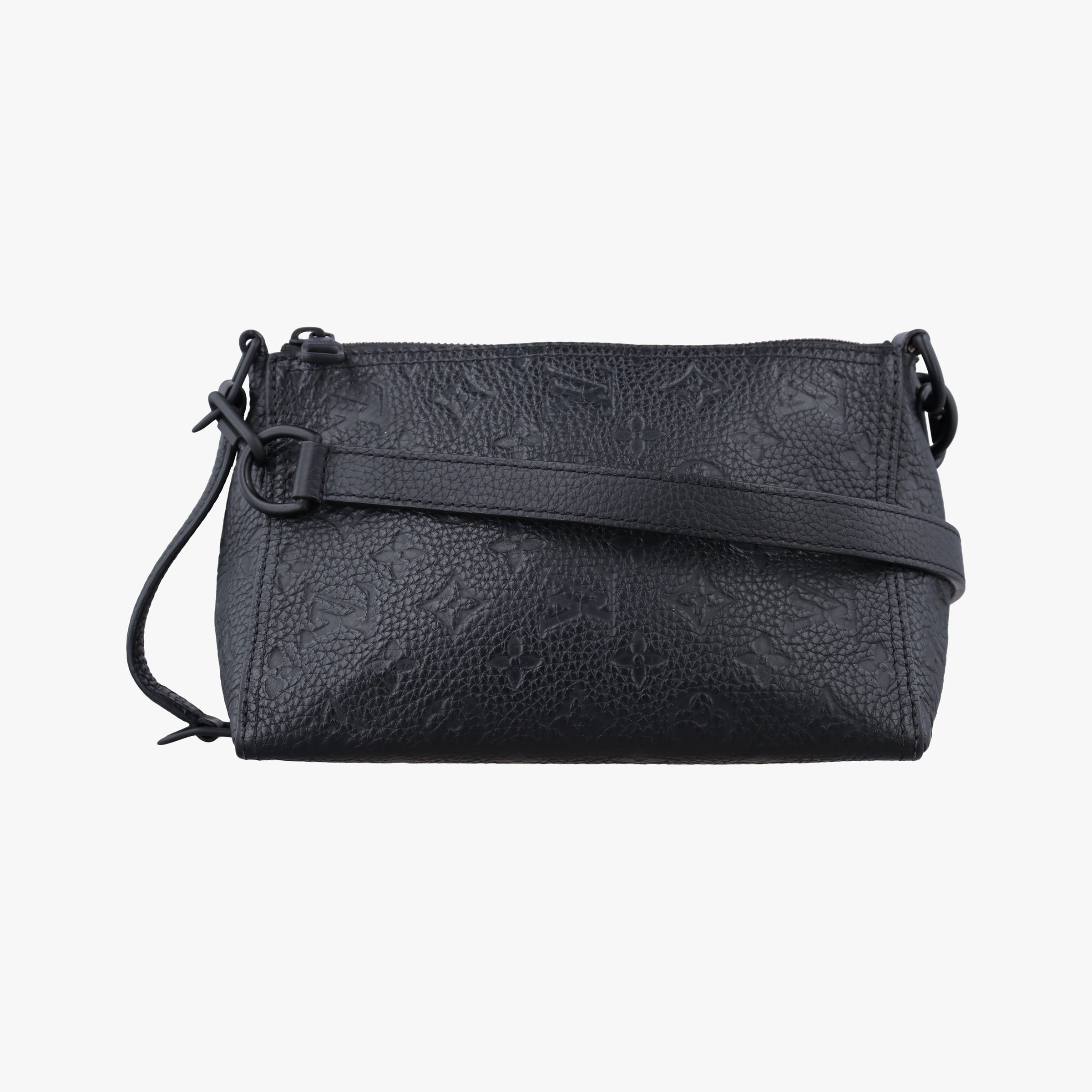 Pre-owned Louis Vuitton Triangle 	Messenger Noir Monogram Empreinte M55878 shoulderbag | stylenewstar
