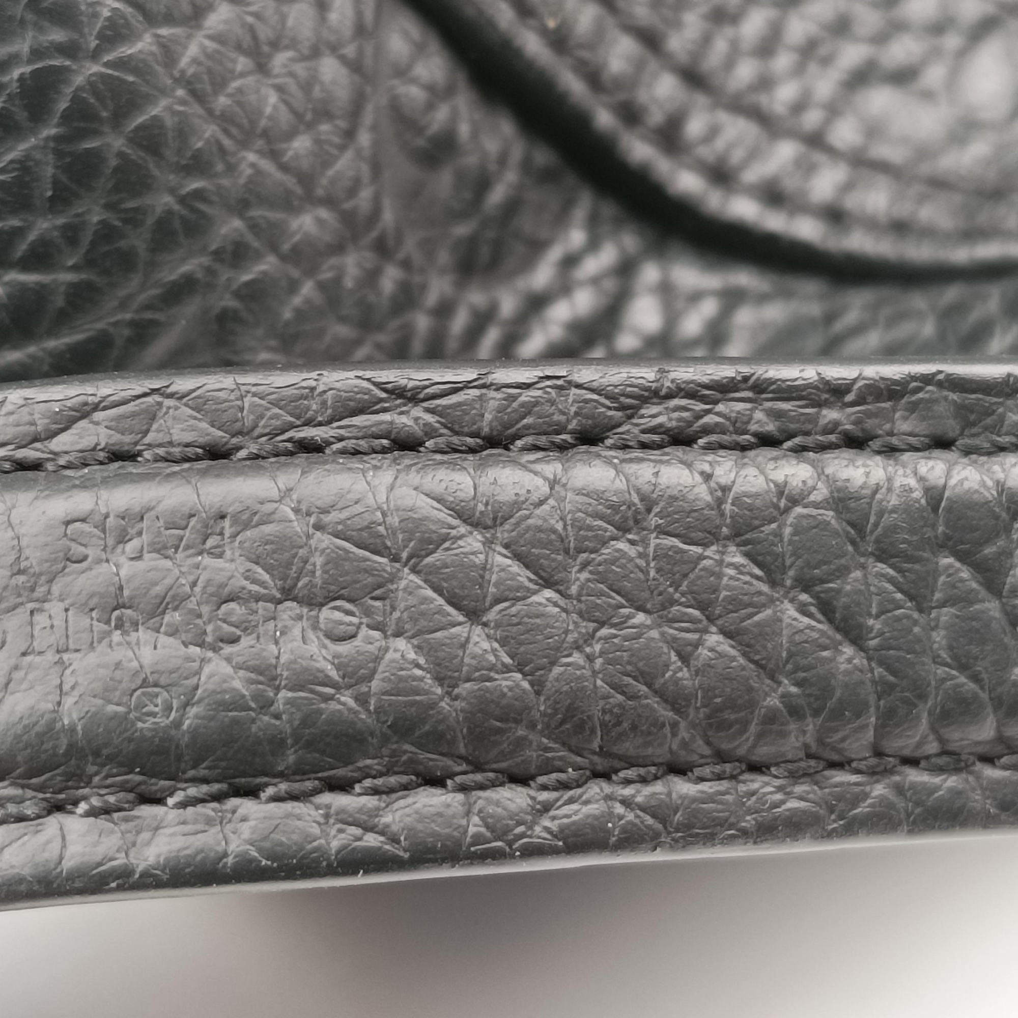 Pre-owned Louis Vuitton Triangle 	Messenger Noir Monogram Empreinte M55878 shoulderbag | stylenewstar