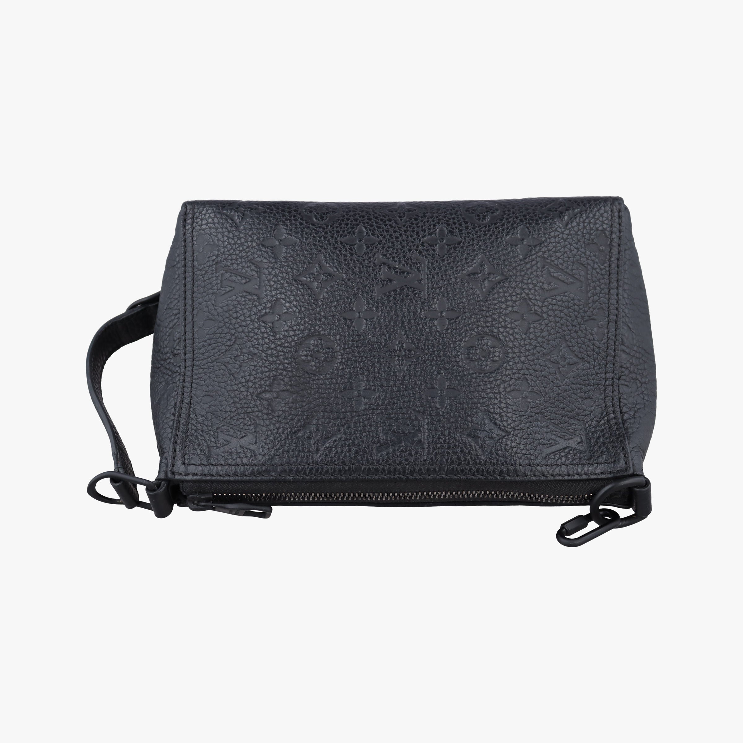 Pre-owned Louis Vuitton Triangle 	Messenger Noir Monogram Empreinte M55878 shoulderbag | stylenewstar
