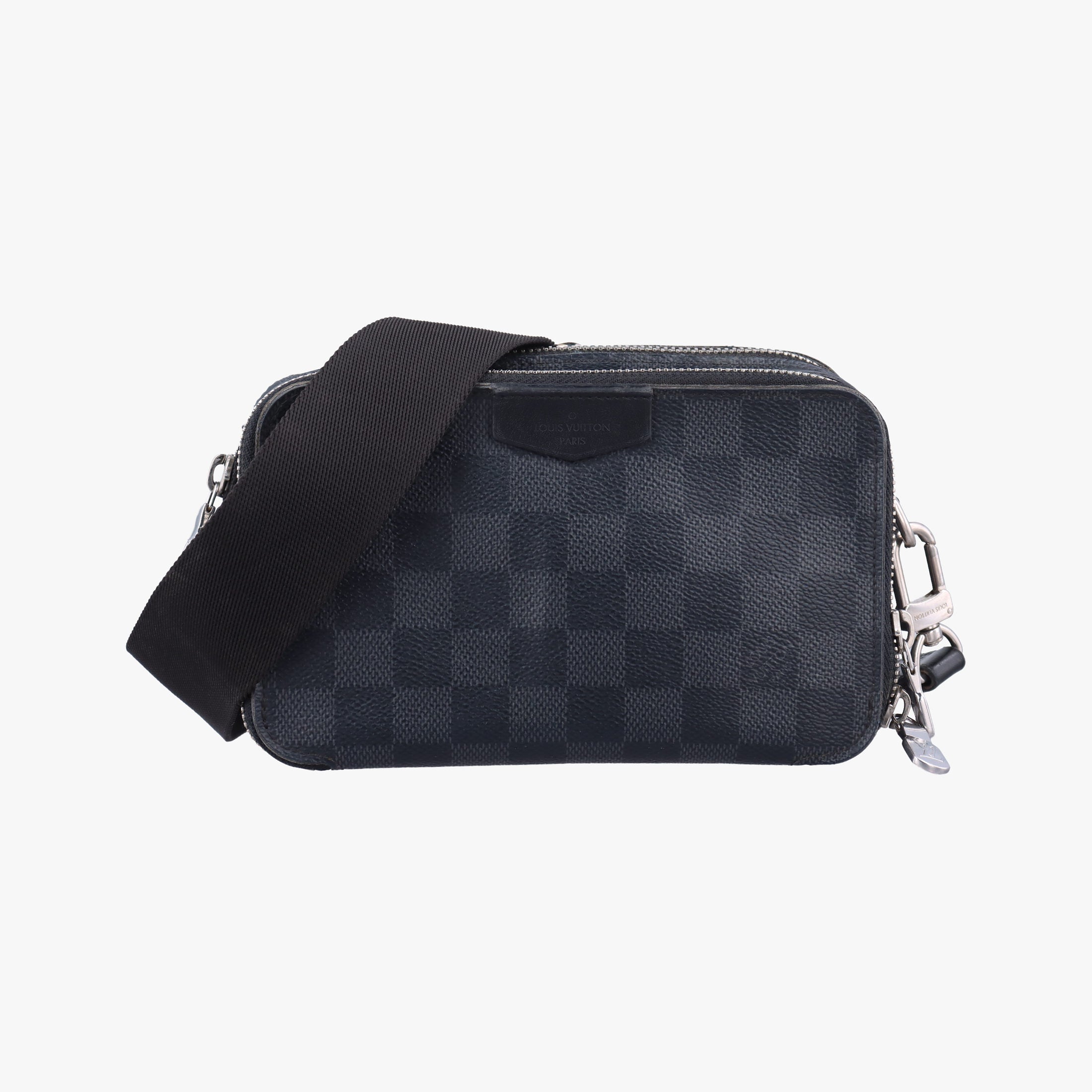 Vintage Louis Vuitton Alpha Wearable Noir Damier Graphite N60418 shoulderbag | stylenewstar