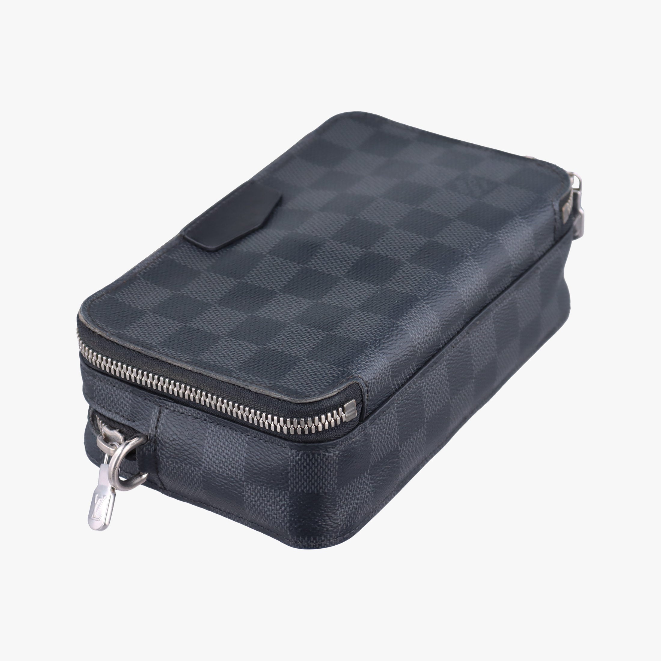 Vintage Louis Vuitton Alpha Wearable Noir Damier Graphite N60418 shoulderbag | stylenewstar