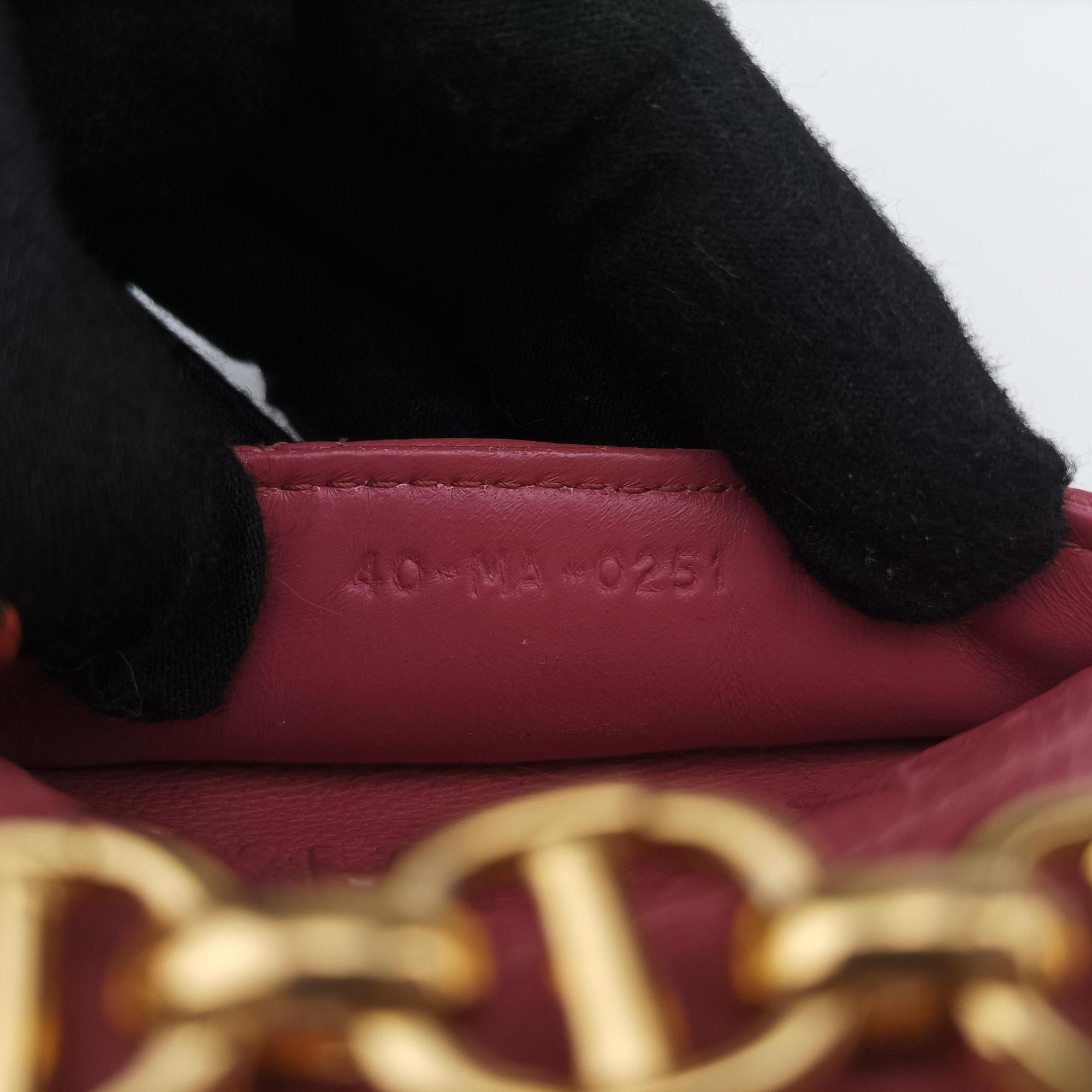 Vintage Christian Dior Caro micro Pink Leather  shoulderbag | stylenewstar