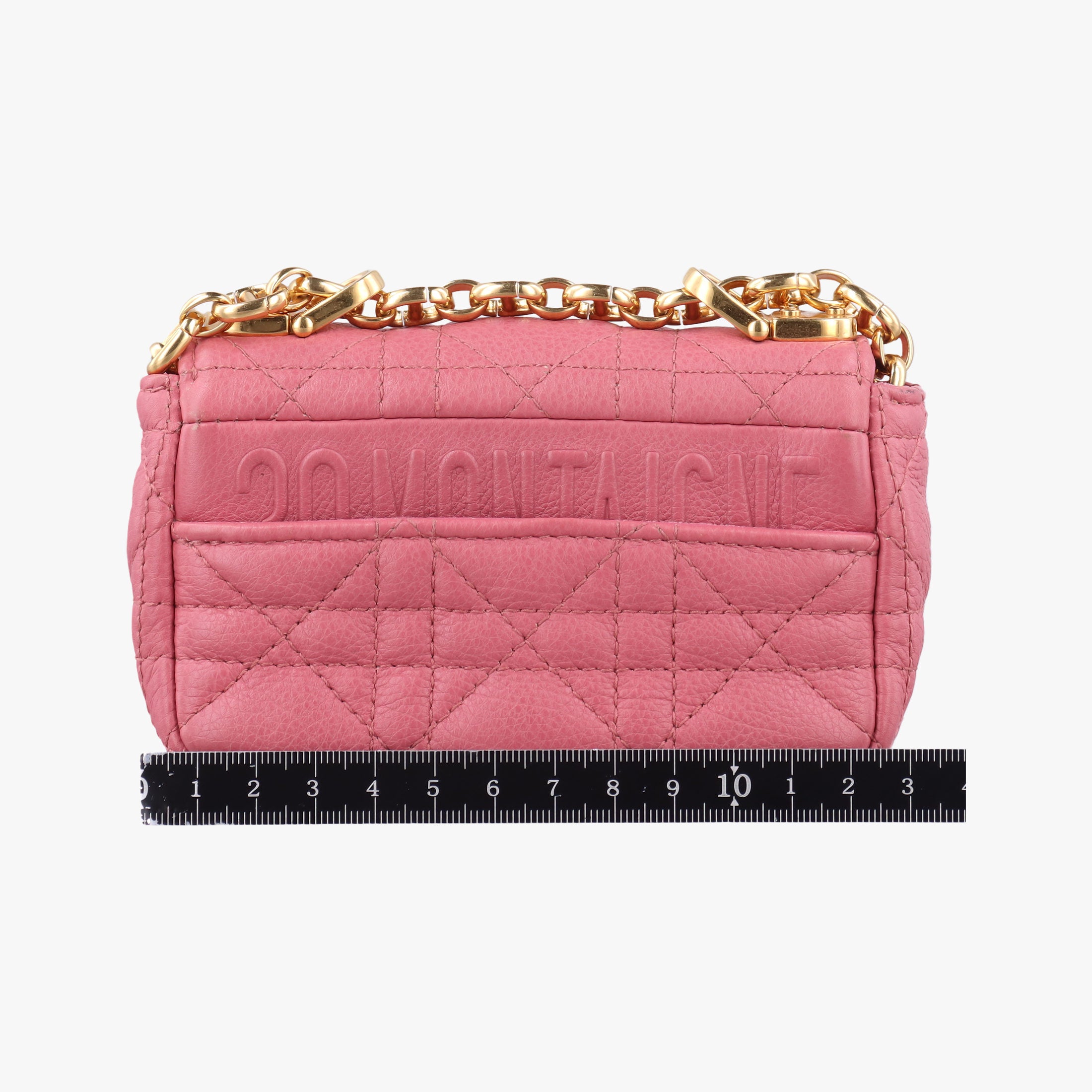 Vintage Christian Dior Caro micro Pink Leather  shoulderbag | stylenewstar