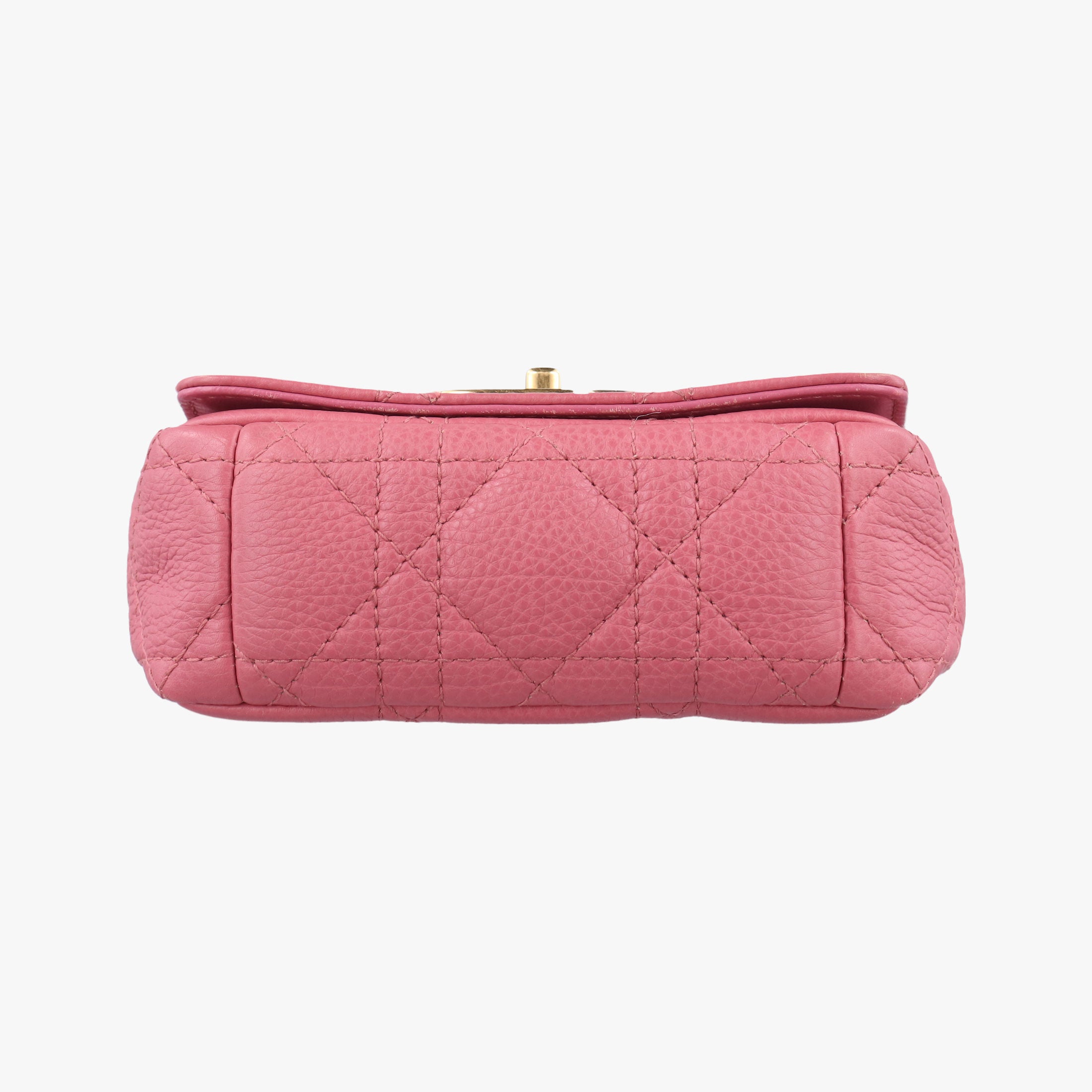 Vintage Christian Dior Caro micro Pink Leather  shoulderbag | stylenewstar