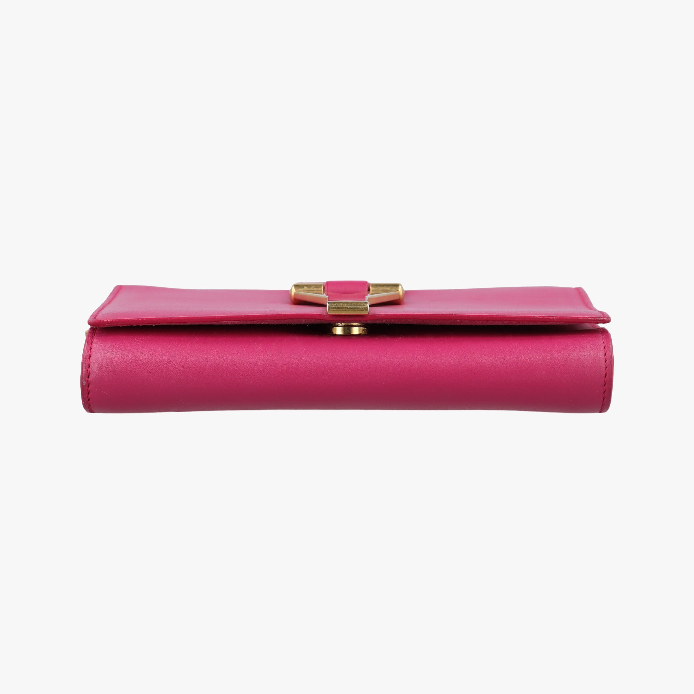 Pre-owned Yves Saint Laurent Mini Y Line Rose Leather 311215 shoulderbag | stylenewstar