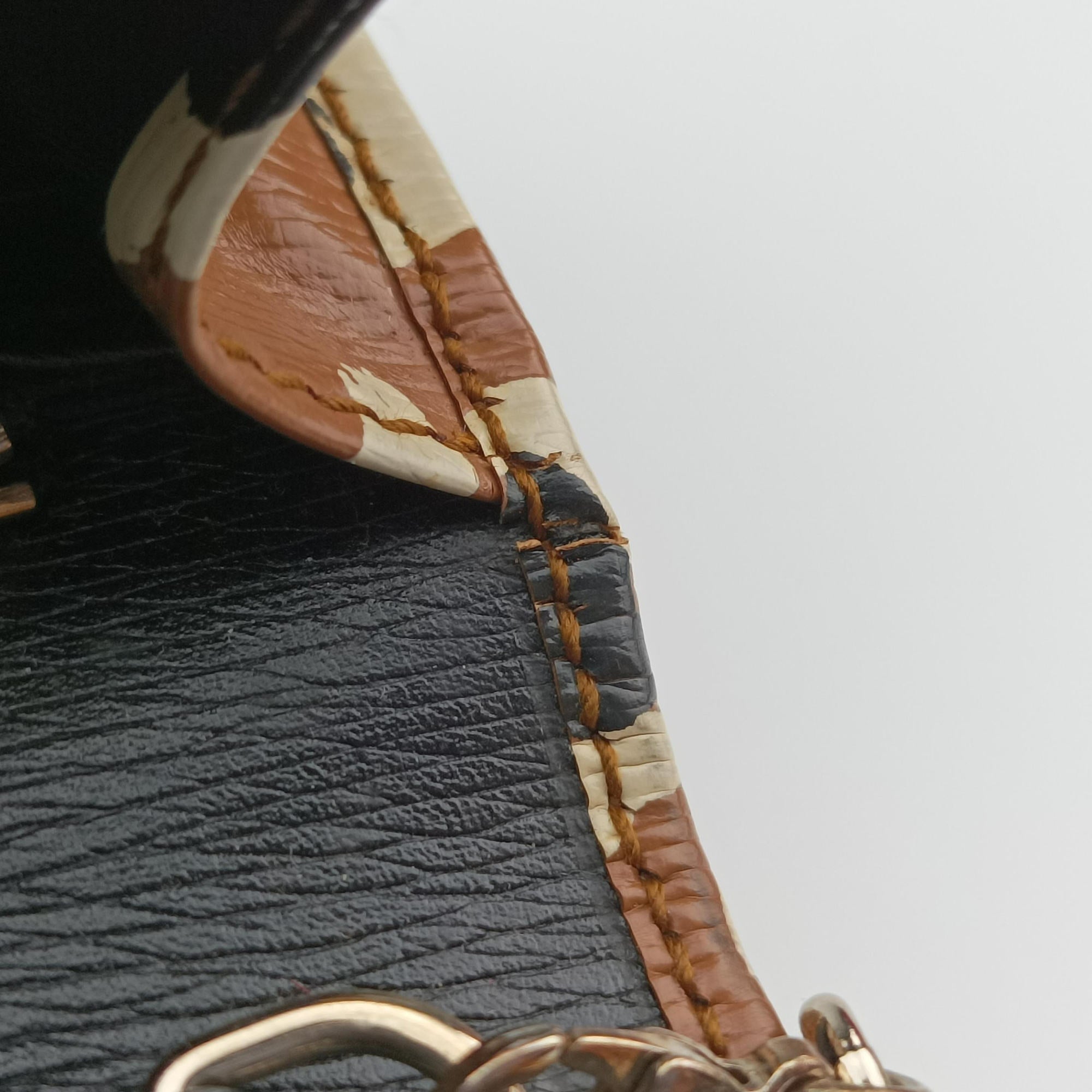 Vintage Gucci GG Betty Leopard Print beige×Multicolour Leather 354697 shoulderbag | stylenewstar