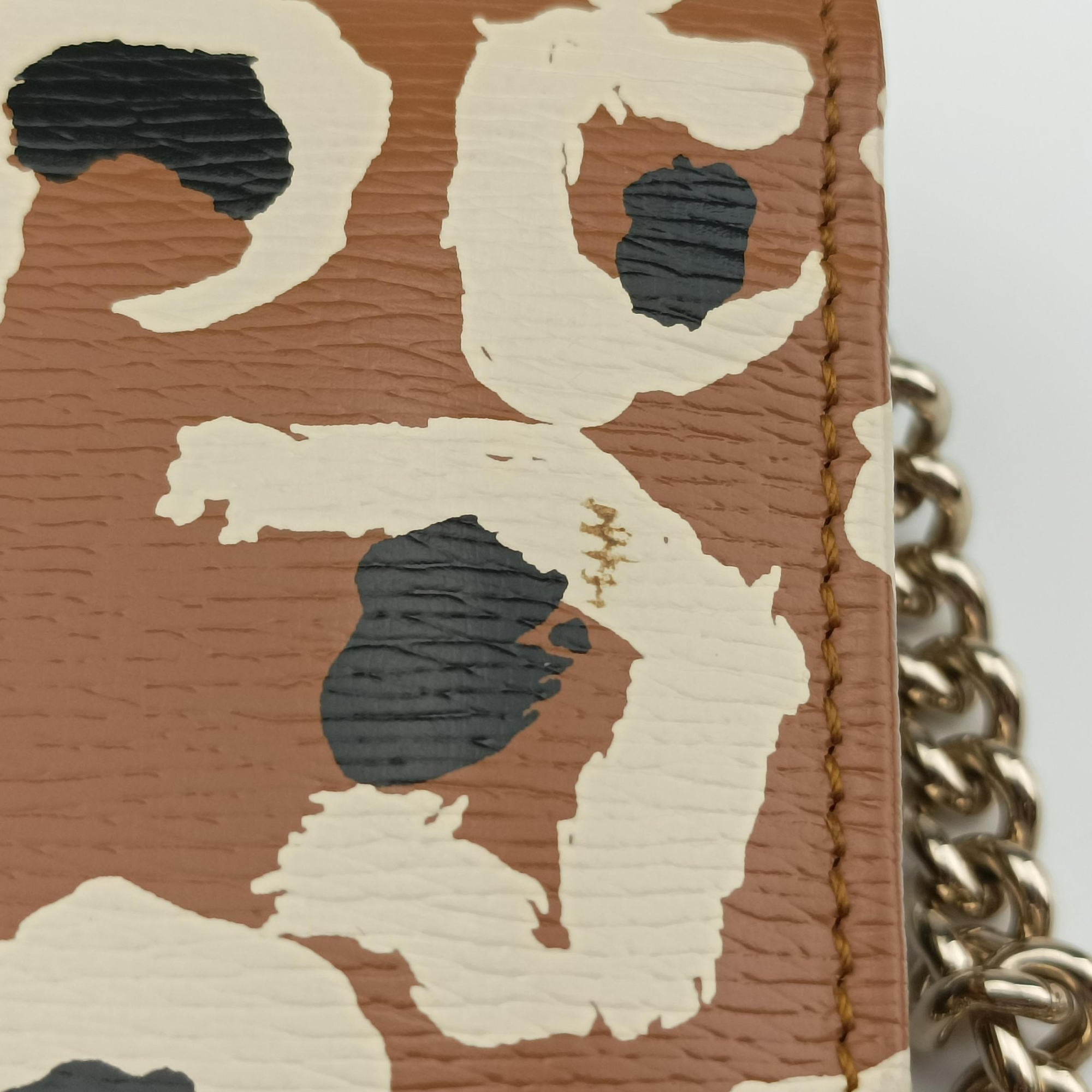 Vintage Gucci GG Betty Leopard Print beige×Multicolour Leather 354697 shoulderbag | stylenewstar