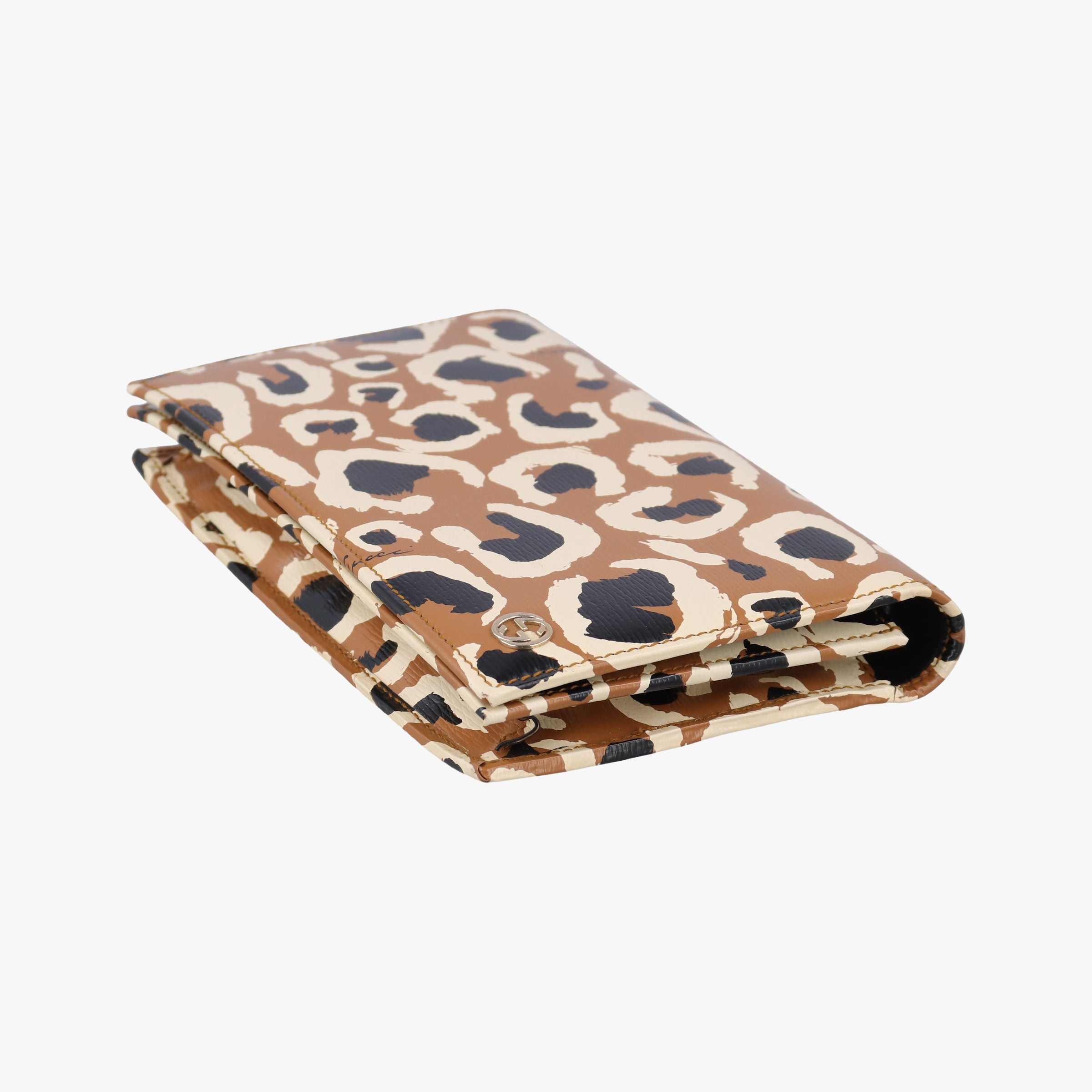 Vintage Gucci GG Betty Leopard Print beige×Multicolour Leather 354697 shoulderbag | stylenewstar