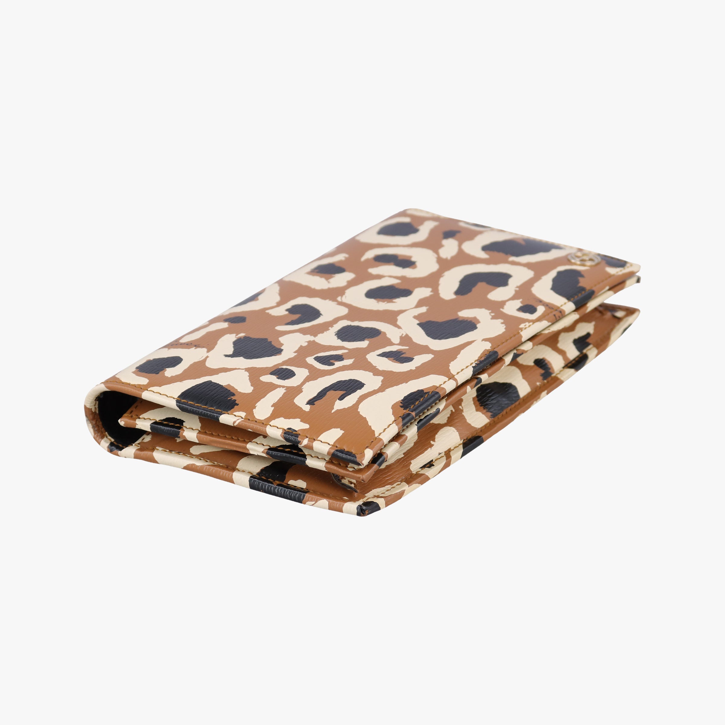 Vintage Gucci GG Betty Leopard Print beige×Multicolour Leather 354697 shoulderbag | stylenewstar