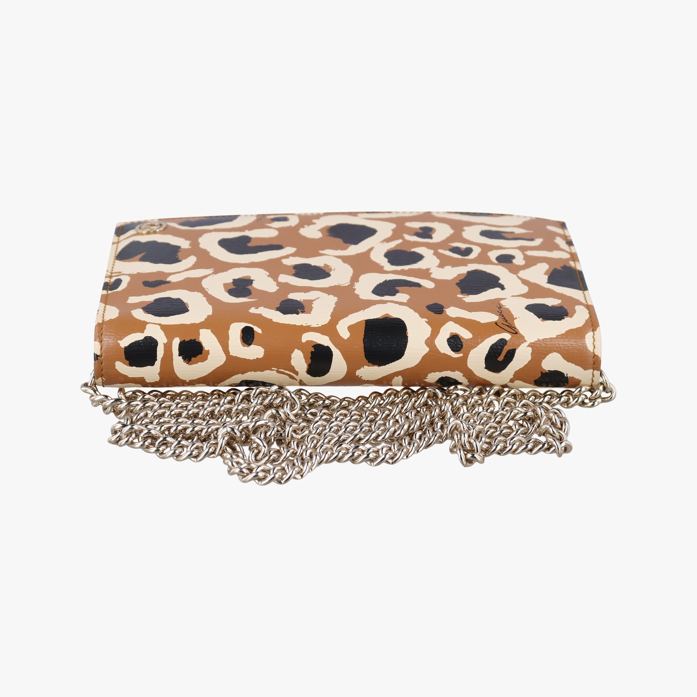 Vintage Gucci GG Betty Leopard Print beige×Multicolour Leather 354697 shoulderbag | stylenewstar
