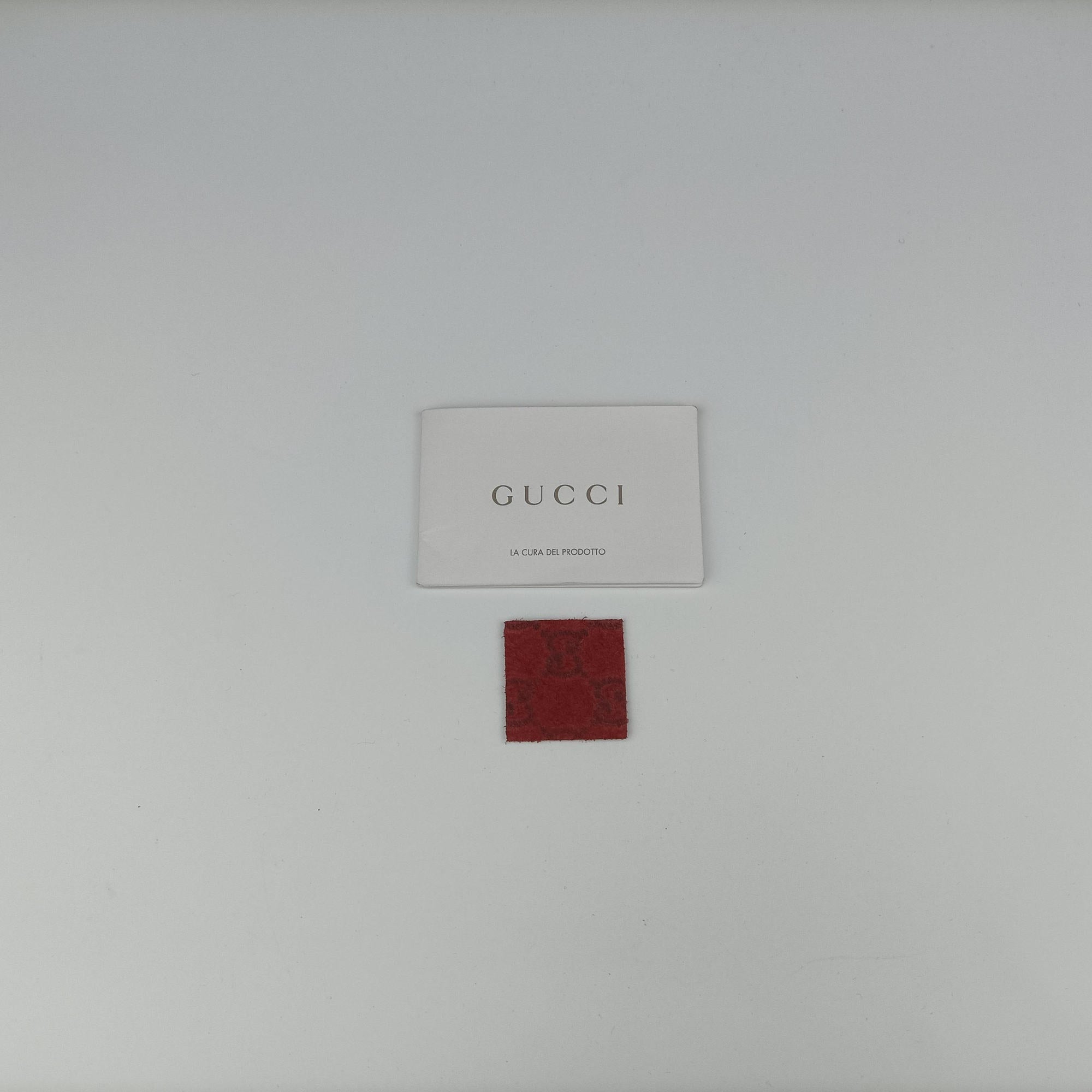 Pre-owned Gucci Charlotte Red Leather 203504 handbag | stylenewstar
