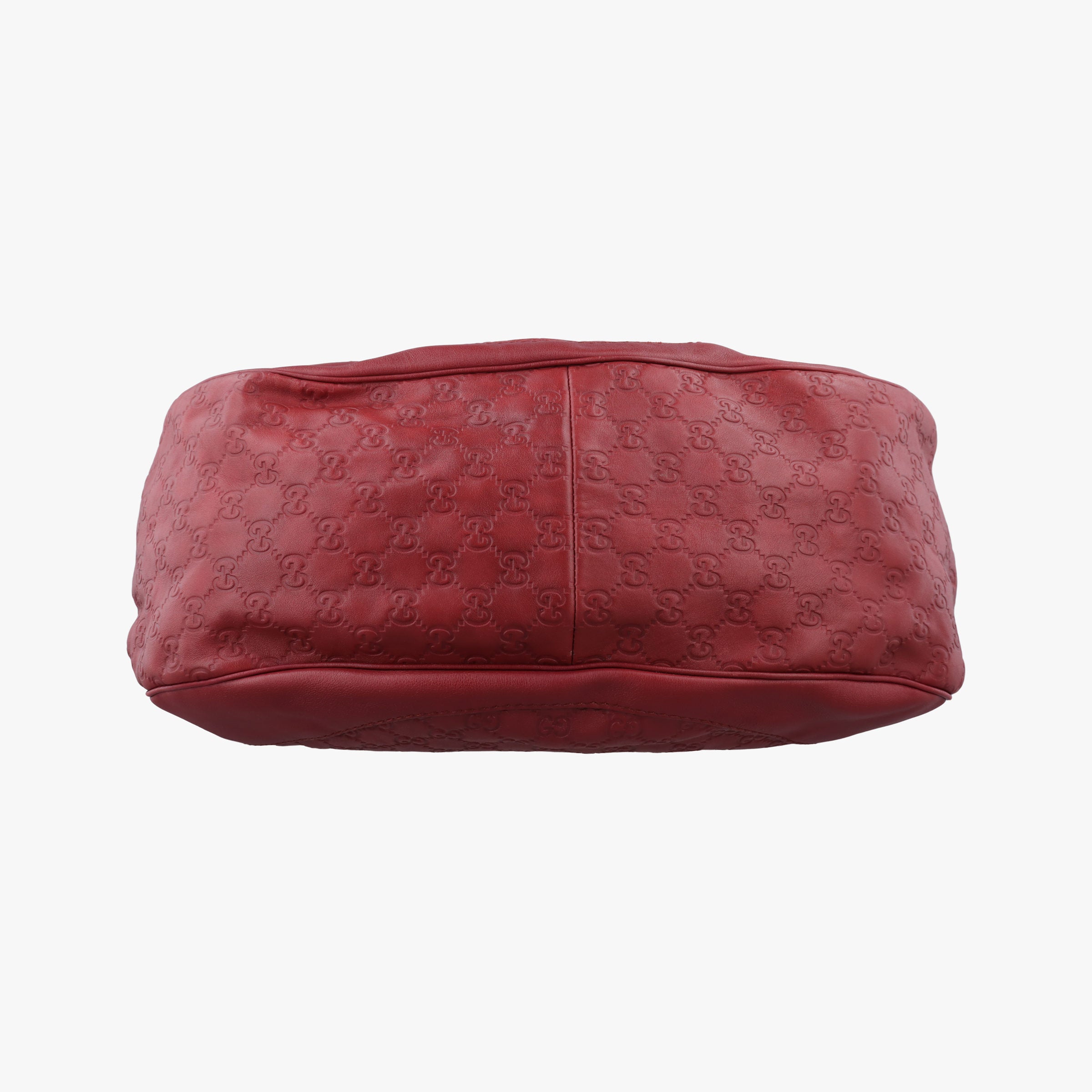 Pre-owned Gucci Charlotte Red Leather 203504 handbag | stylenewstar