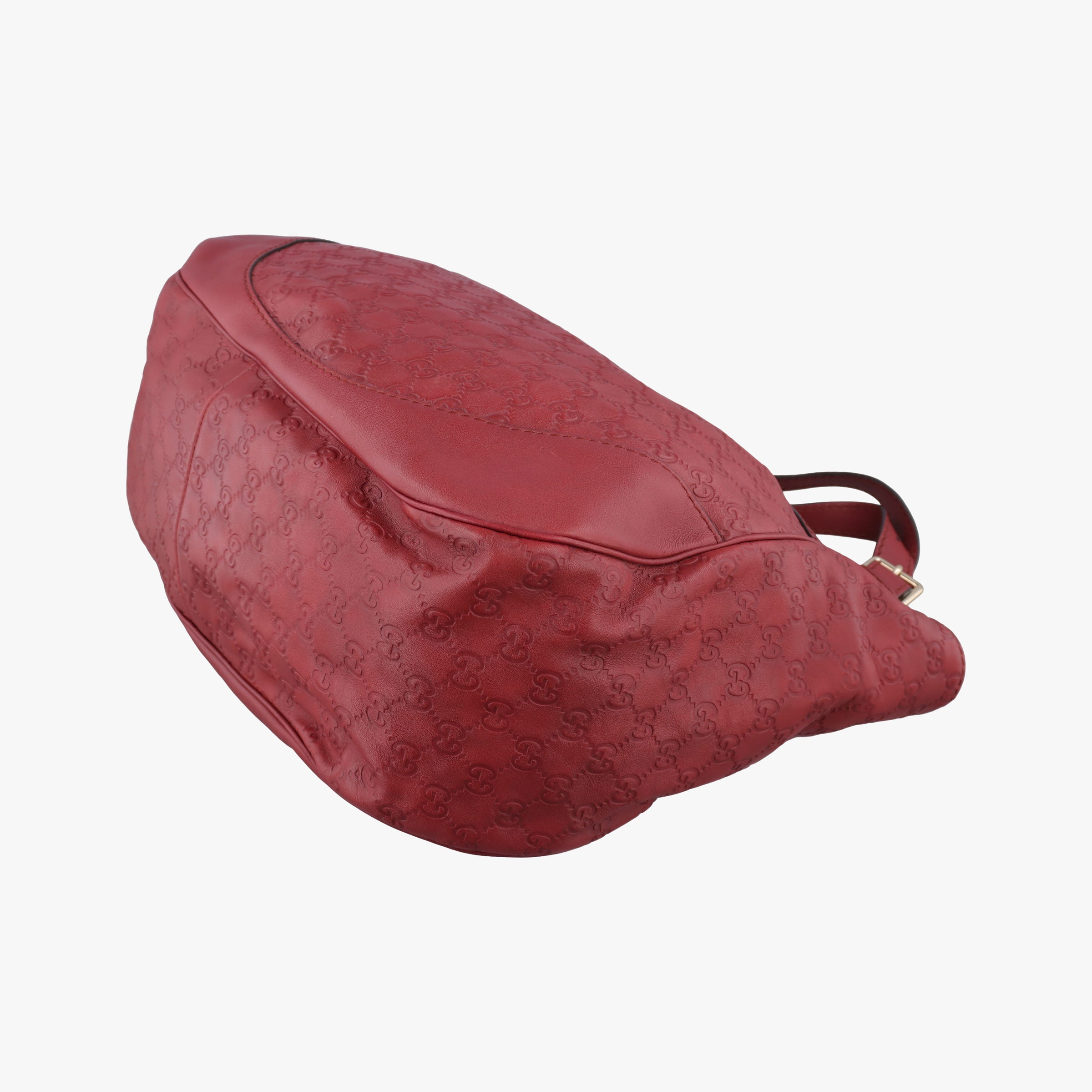 Pre-owned Gucci Charlotte Red Leather 203504 handbag | stylenewstar