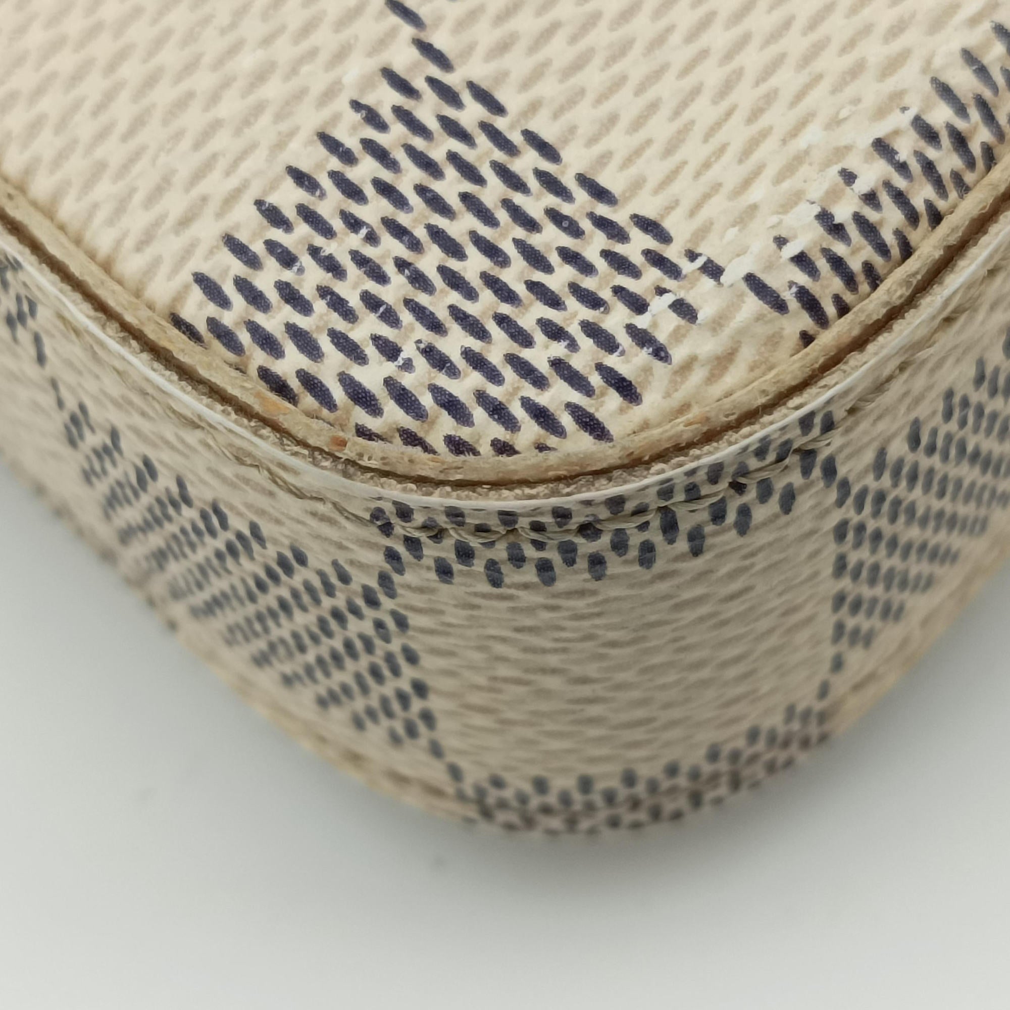 Pre-owned Louis Vuitton Pochette Felicie AZUR Damier Canvas N63106 shoulderbag | stylenewstar