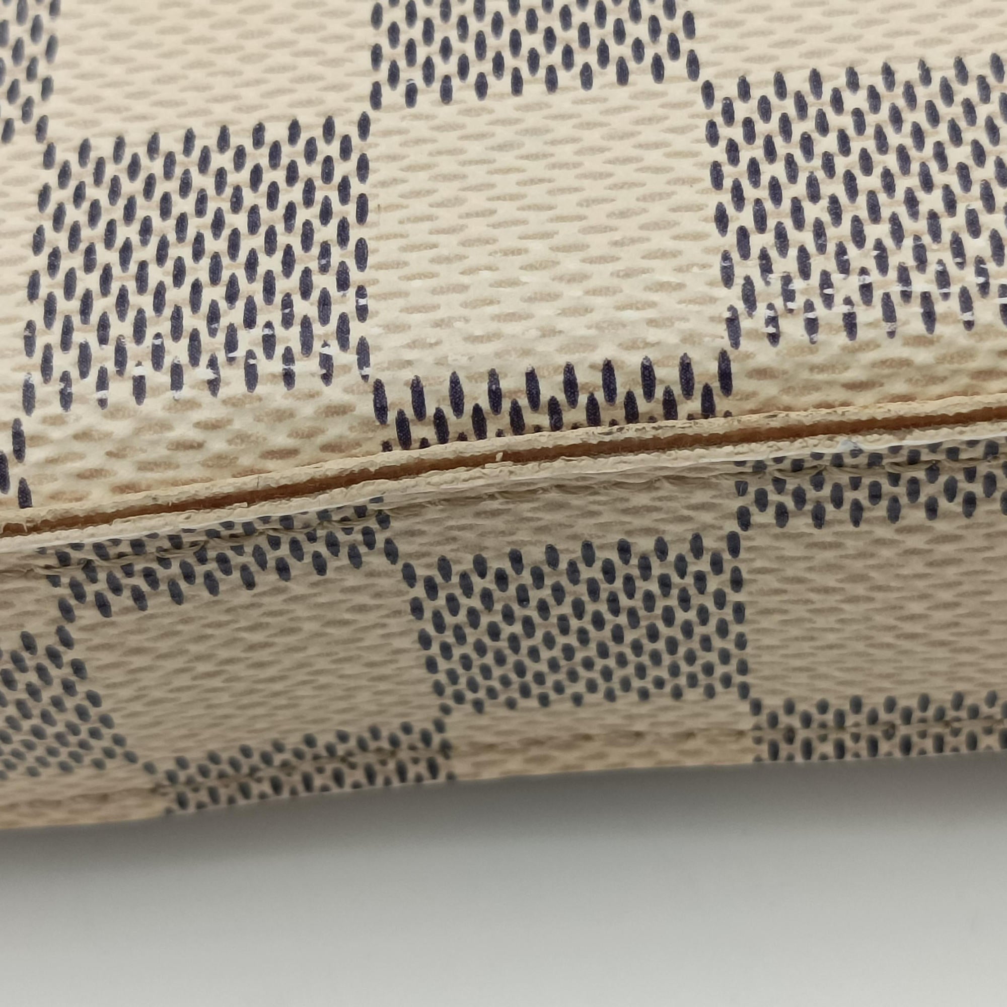 Pre-owned Louis Vuitton Pochette Felicie AZUR Damier Canvas N63106 shoulderbag | stylenewstar