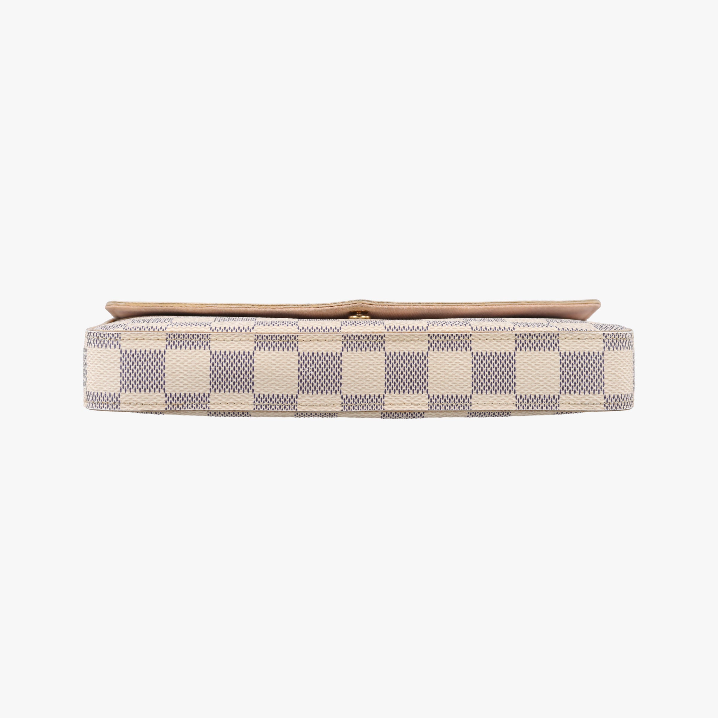 Pre-owned Louis Vuitton Pochette Felicie AZUR Damier Canvas N63106 shoulderbag | stylenewstar