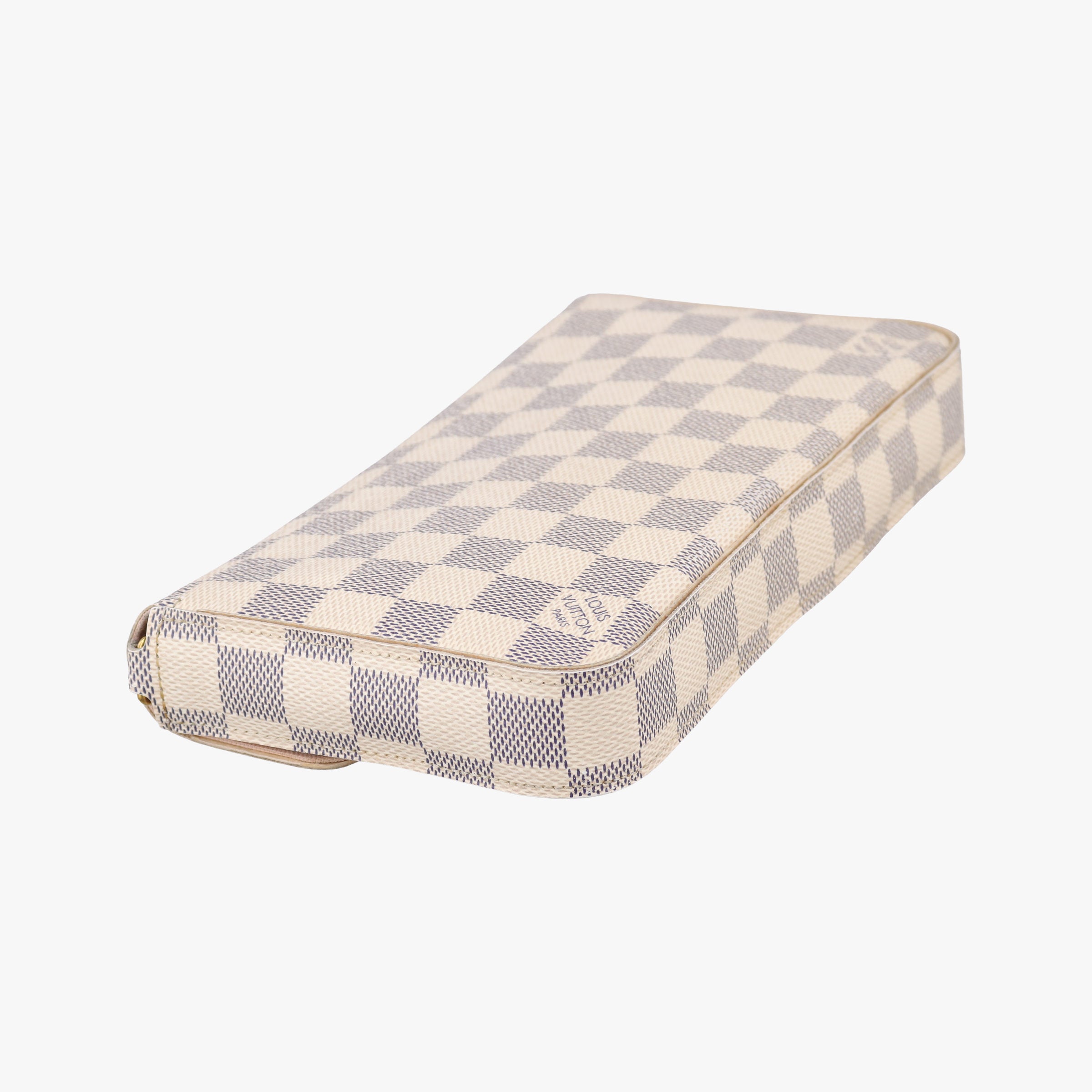 Pre-owned Louis Vuitton Pochette Felicie AZUR Damier Canvas N63106 shoulderbag | stylenewstar