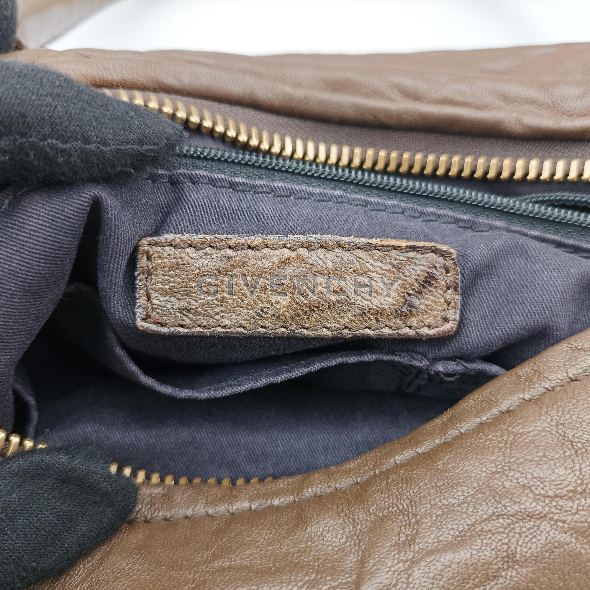Vintage Givenchy Pandora Brown Leather  shoulderbag | stylenewstar