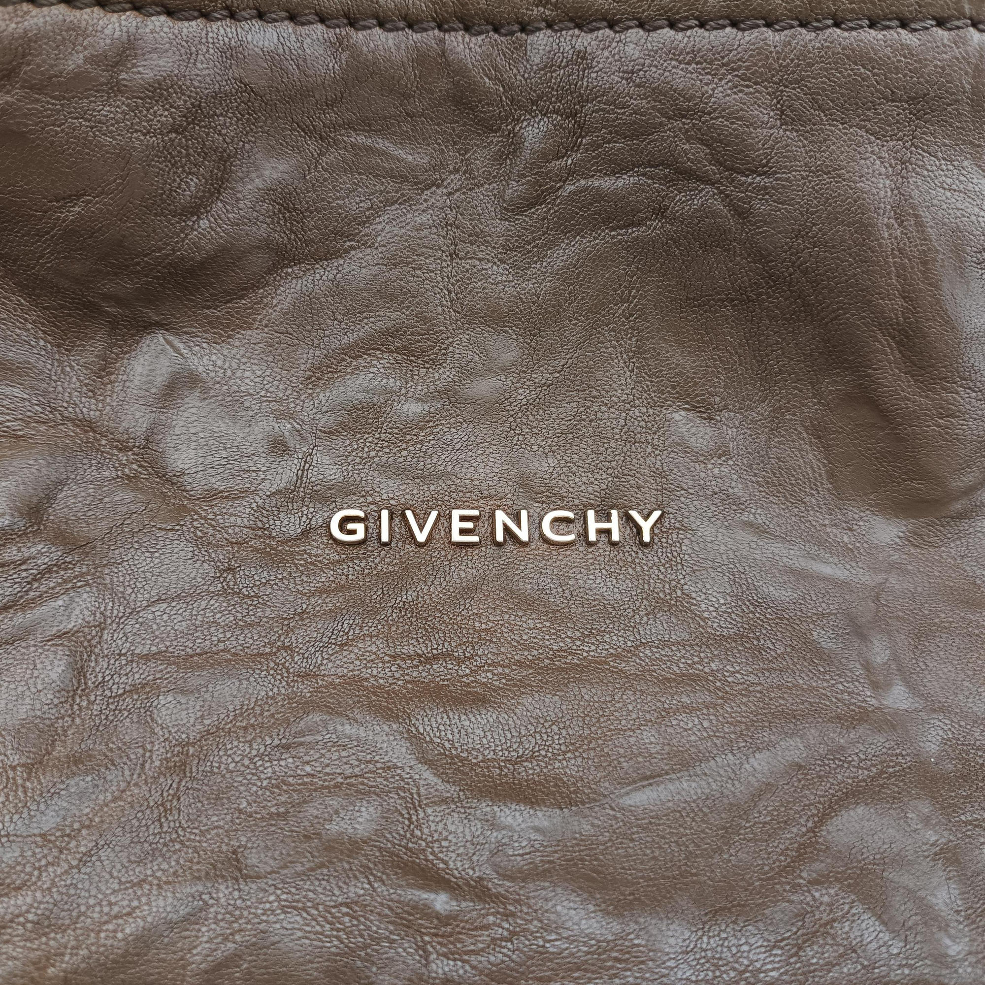 Vintage Givenchy Pandora Brown Leather  shoulderbag | stylenewstar