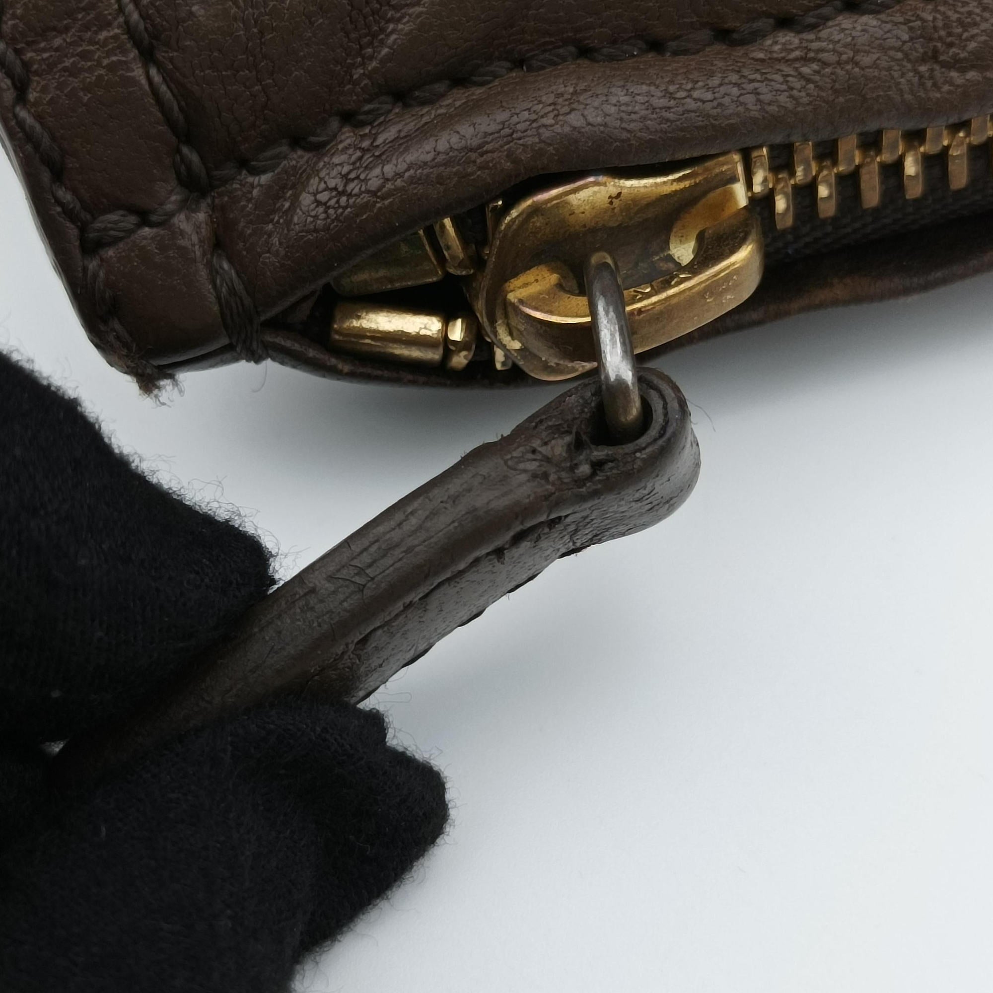 Vintage Givenchy Pandora Brown Leather  shoulderbag | stylenewstar
