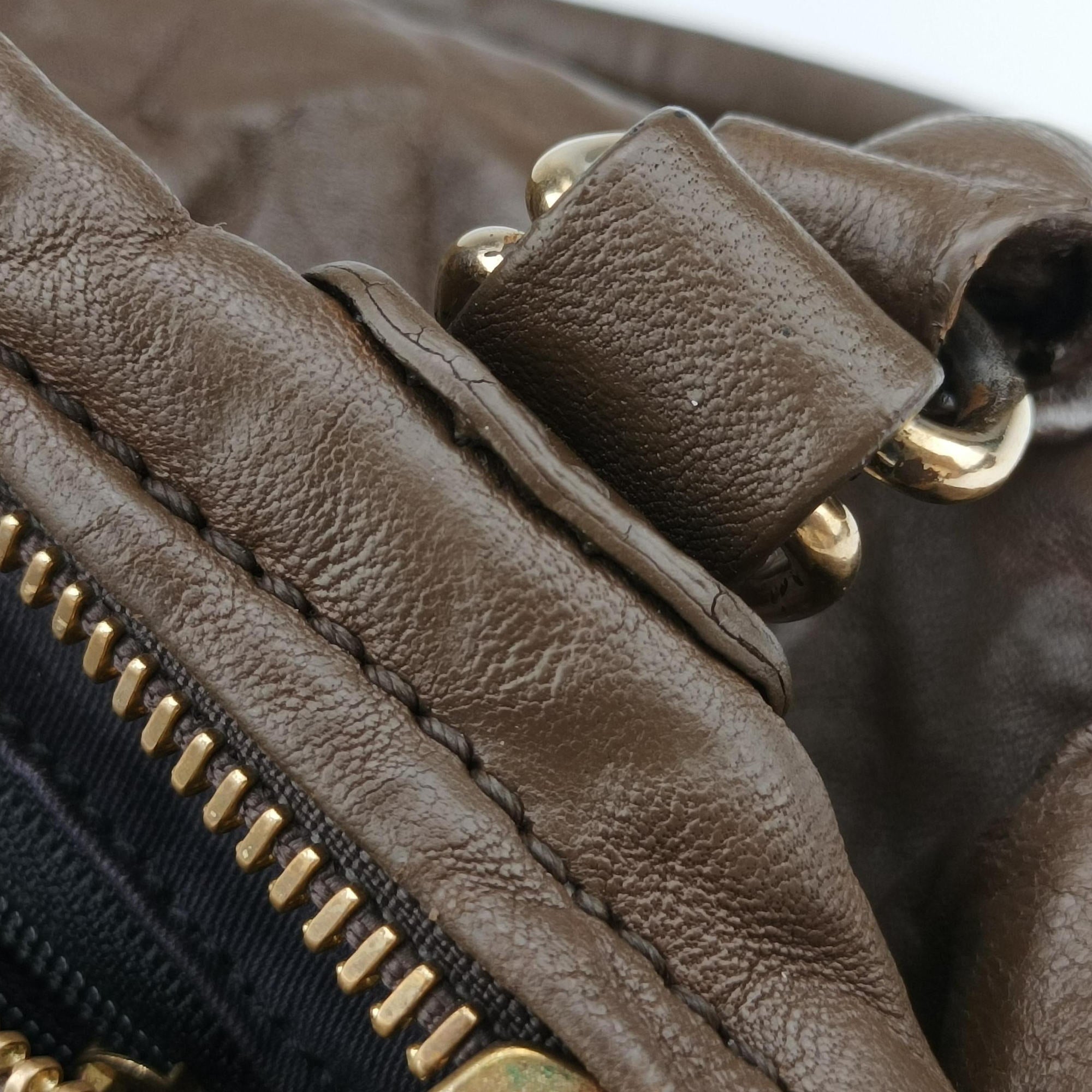 Vintage Givenchy Pandora Brown Leather  shoulderbag | stylenewstar