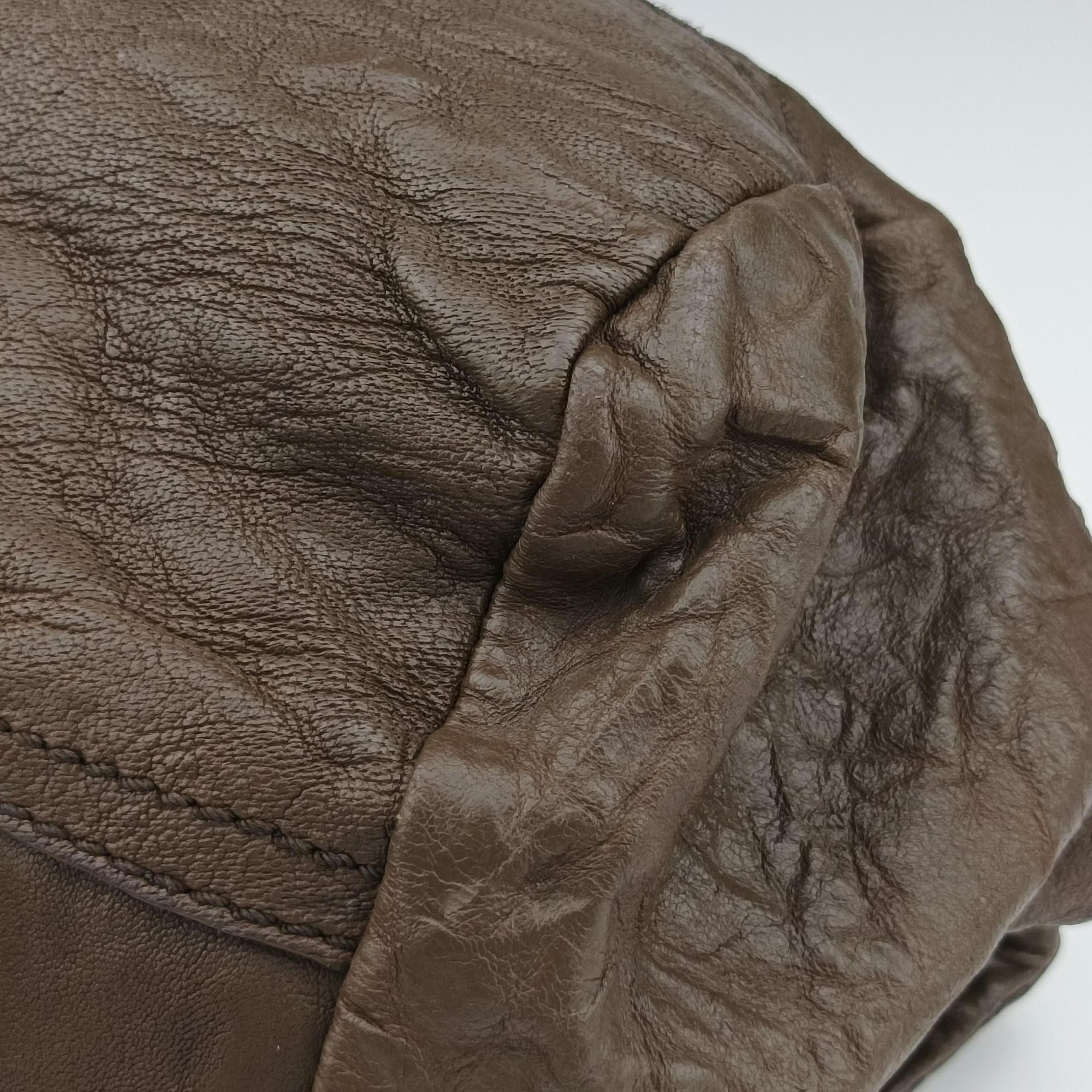 Vintage Givenchy Pandora Brown Leather  shoulderbag | stylenewstar