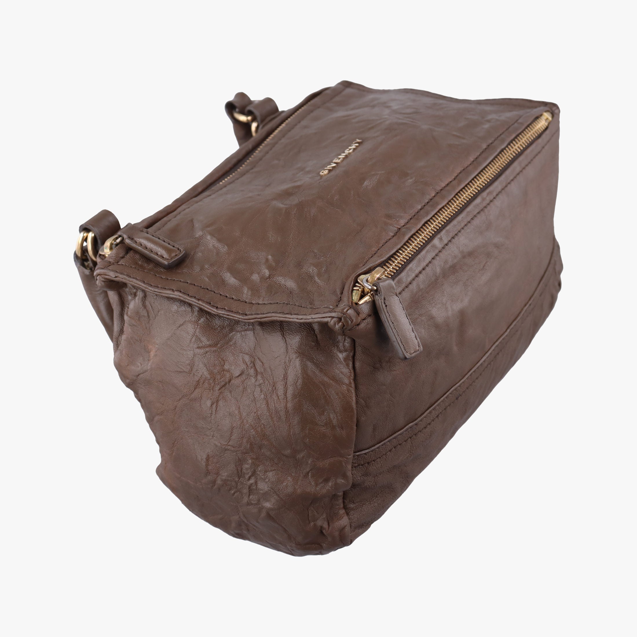 Vintage Givenchy Pandora Brown Leather  shoulderbag | stylenewstar