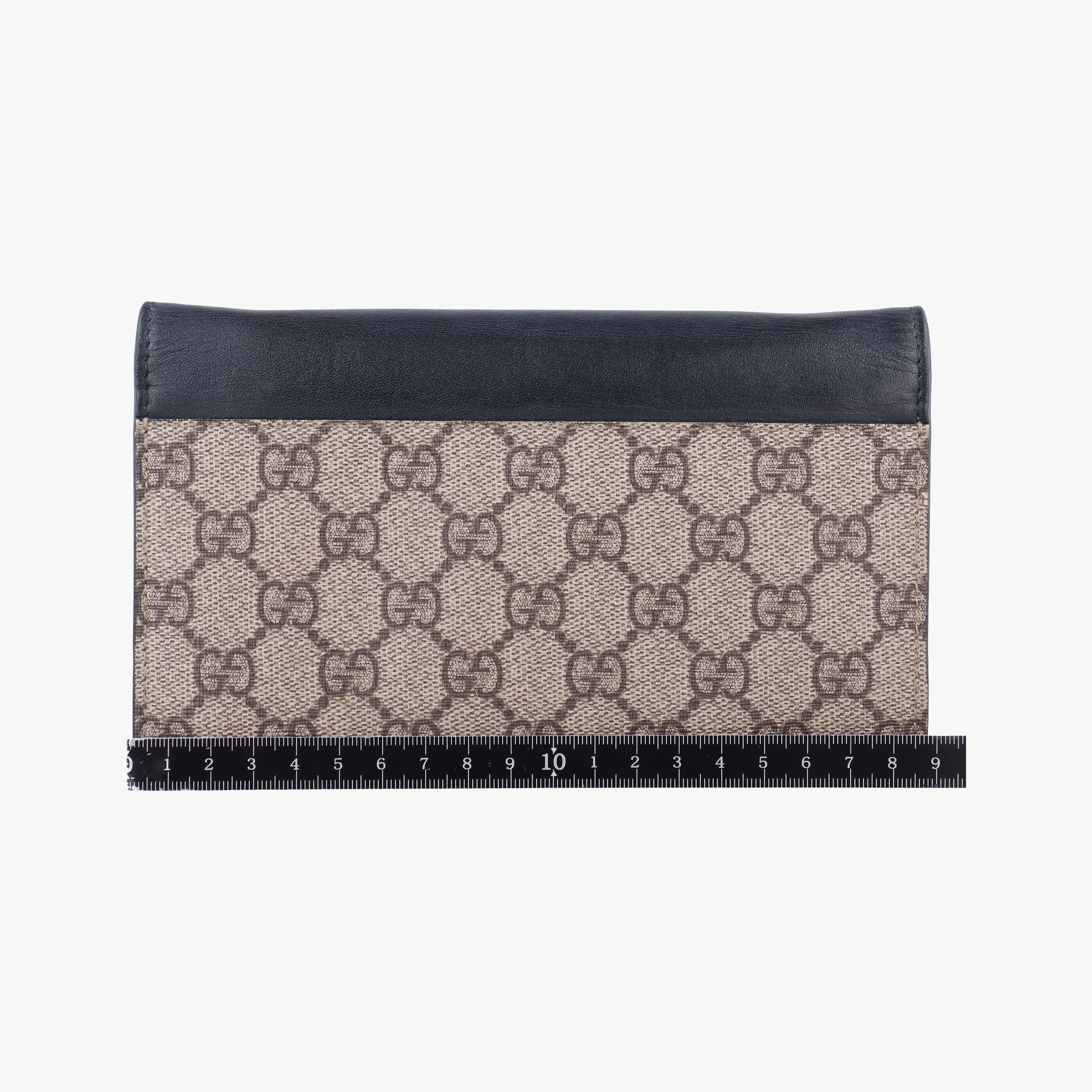 Vintage Gucci Peony Pearl Studded GG Supreme beige×black PVC coated canvas×Leather 431478 shoulderbag | stylenewstar