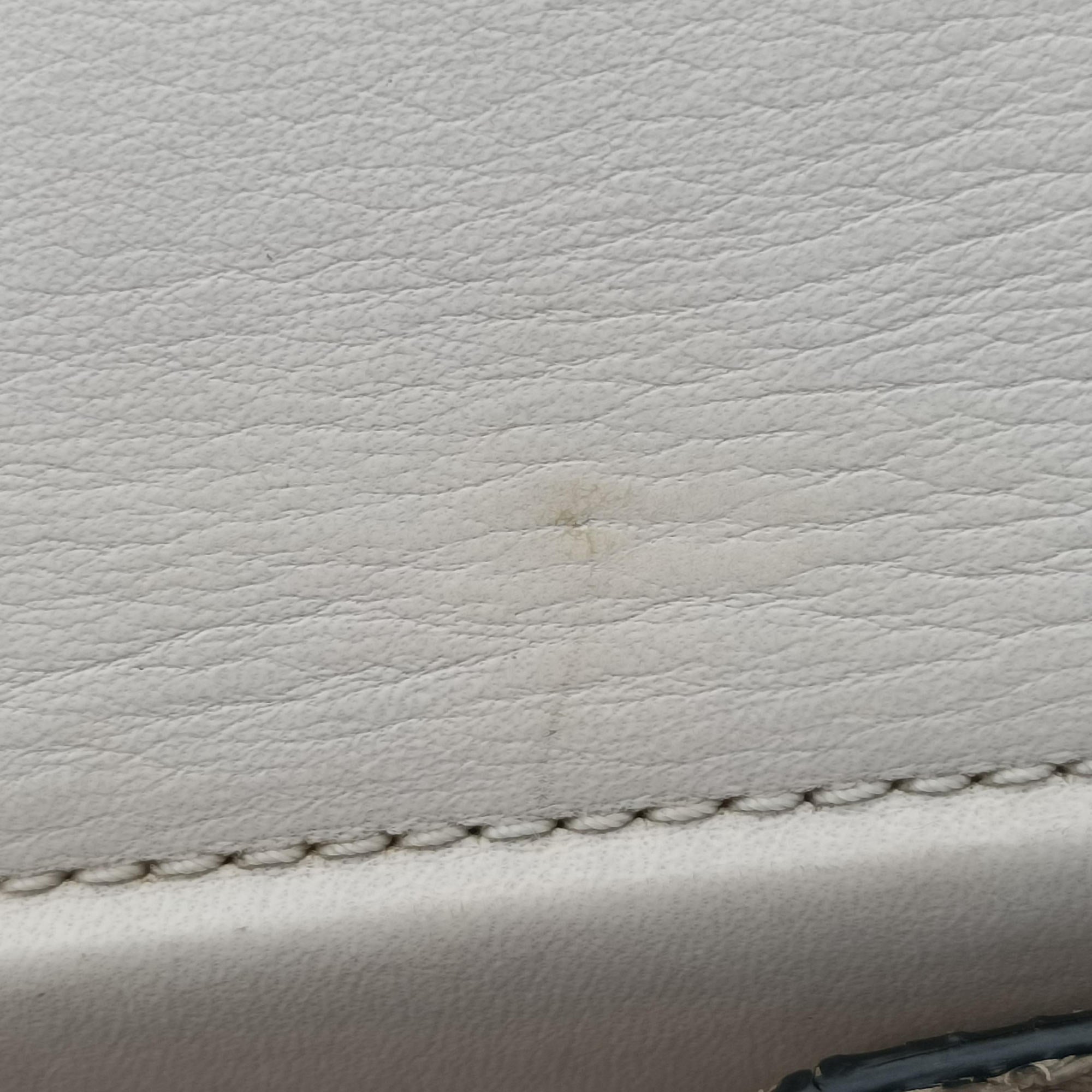 Pre-owned Givenchy Pandora Box Black×White leather×Snake Leather  shoulderbag | stylenewstar