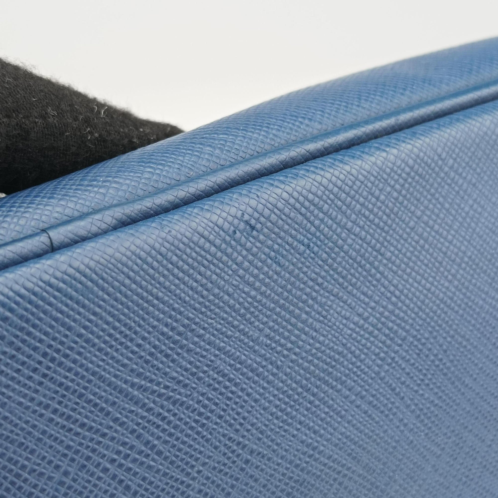 Vintage Prada Galleria Blue SAFFIANO Leather BN2274 shoulderbag | stylenewstar