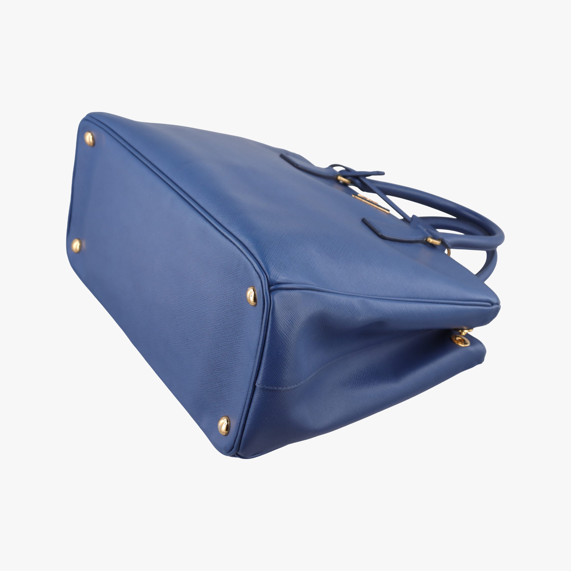 Vintage Prada Galleria Blue SAFFIANO Leather BN2274 shoulderbag | stylenewstar
