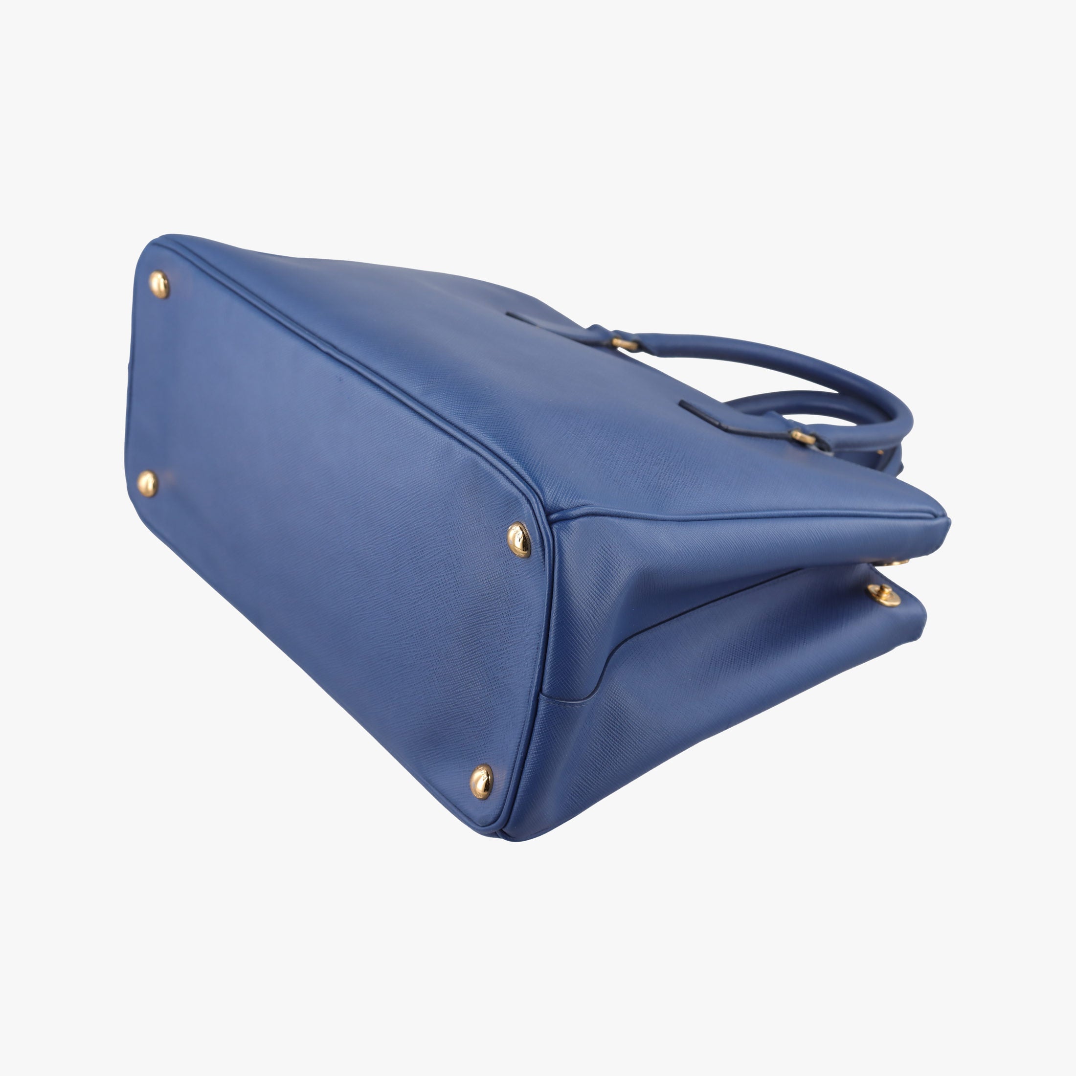 Vintage Prada Galleria Blue SAFFIANO Leather BN2274 shoulderbag | stylenewstar