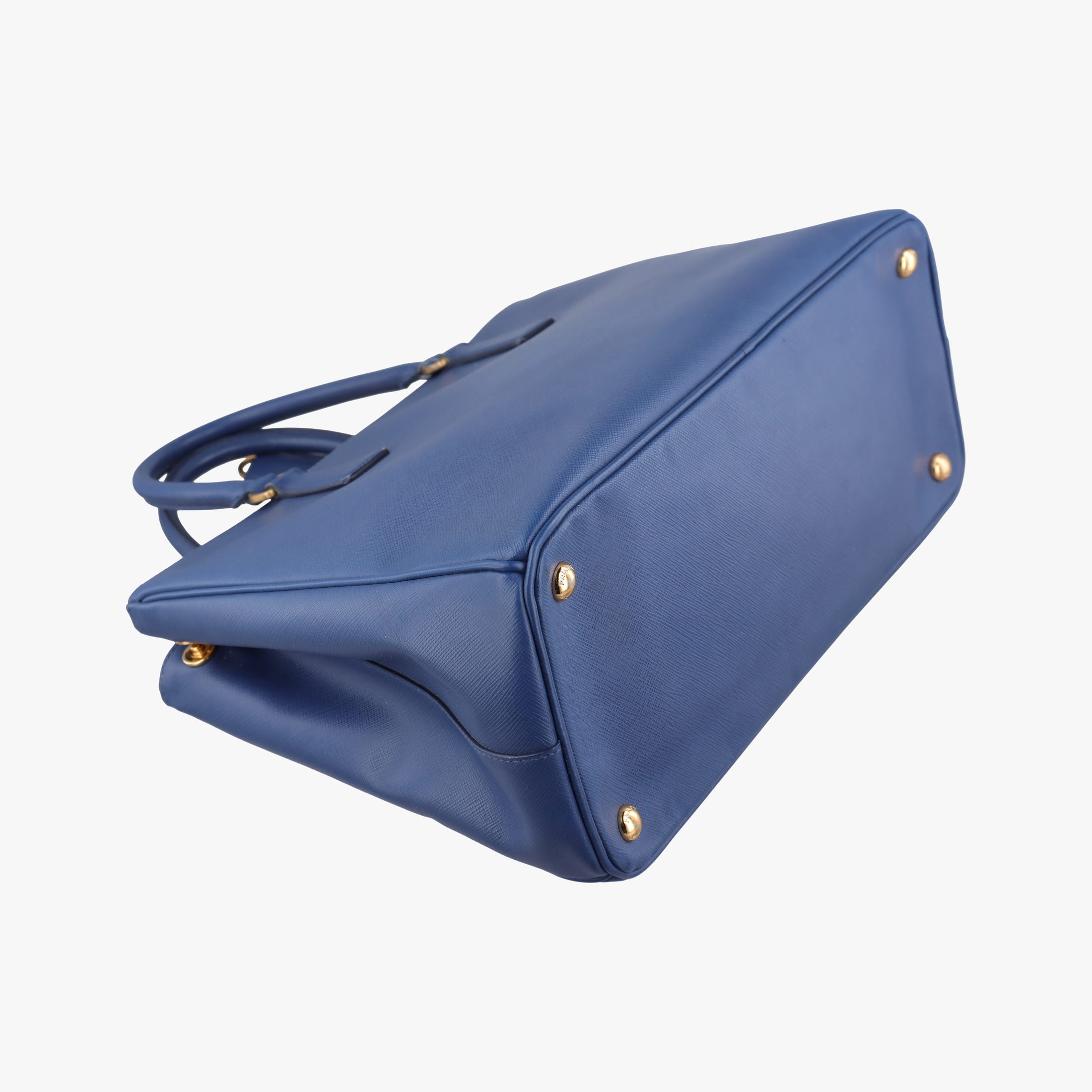 Vintage Prada Galleria Blue SAFFIANO Leather BN2274 shoulderbag | stylenewstar