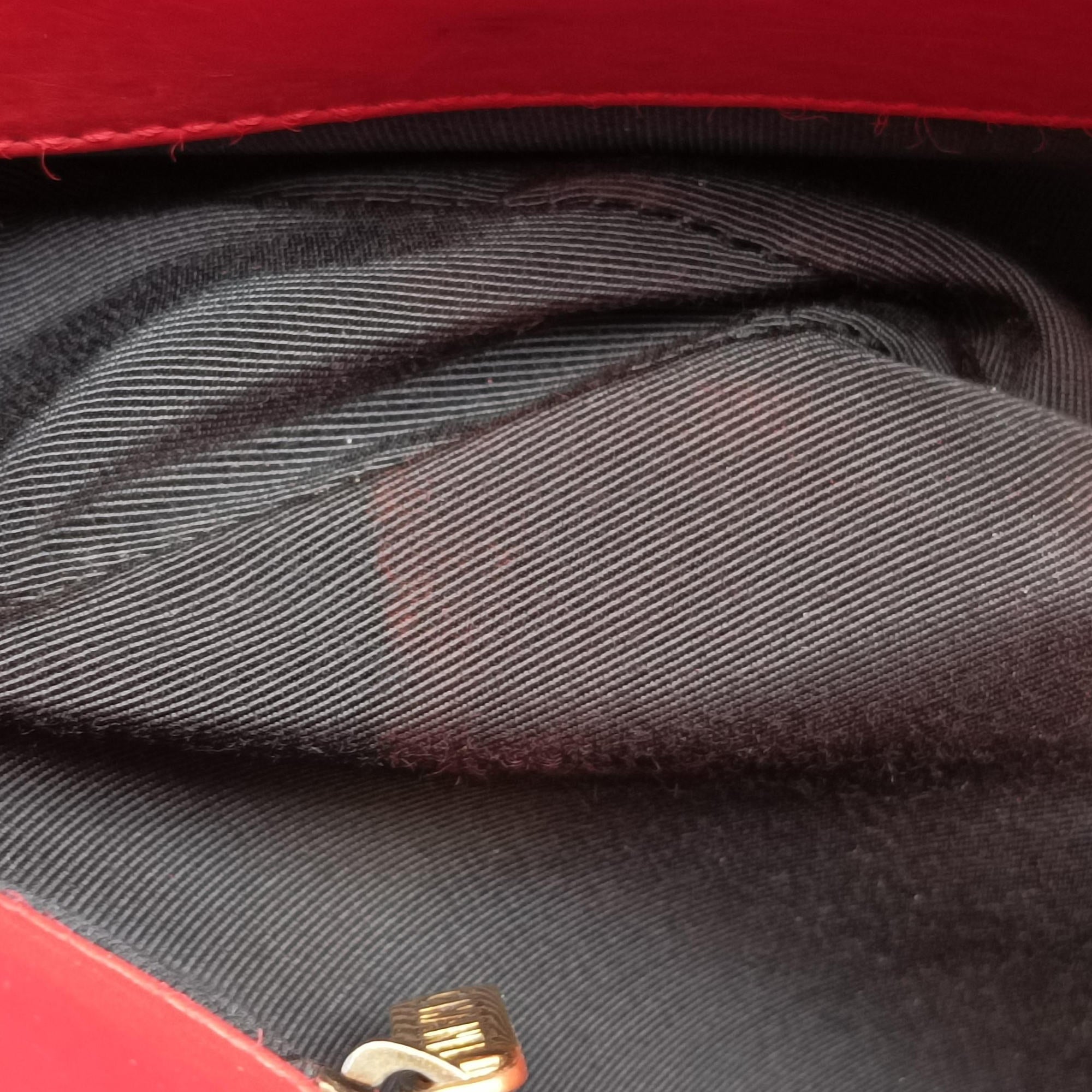 Pre-owned Chanel Jetsetter Boy Shopping Tote Red Leather A66708 shoulderbag | stylenewstar