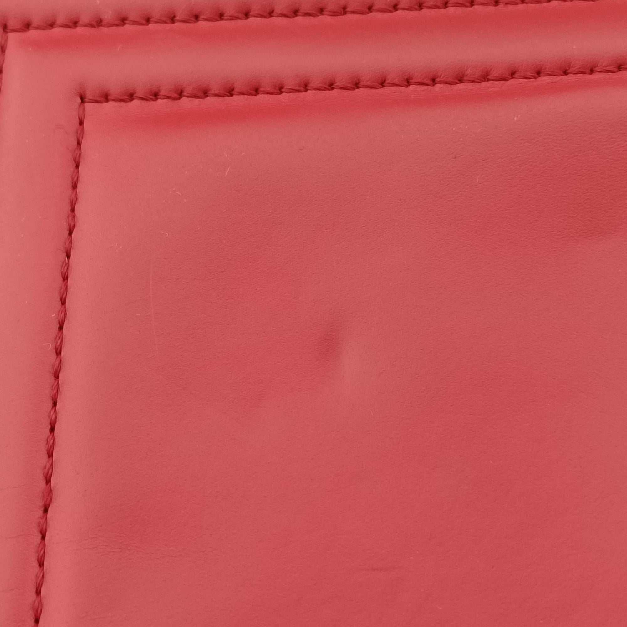 Pre-owned Chanel Jetsetter Boy Shopping Tote Red Leather A66708 shoulderbag | stylenewstar