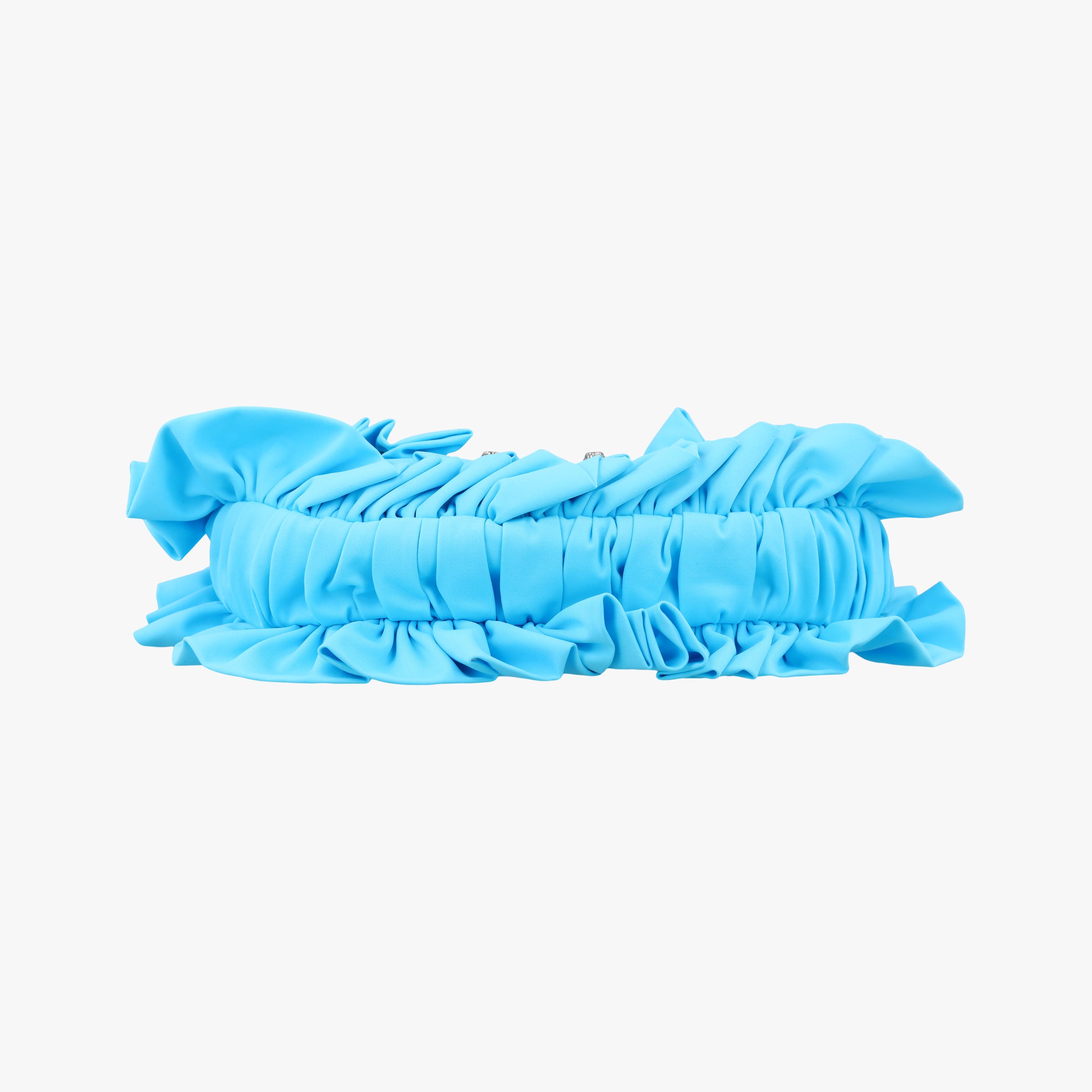Pre-owned Balenciaga Le Cagole mini Blue fabric  shoulderbag | stylenewstar