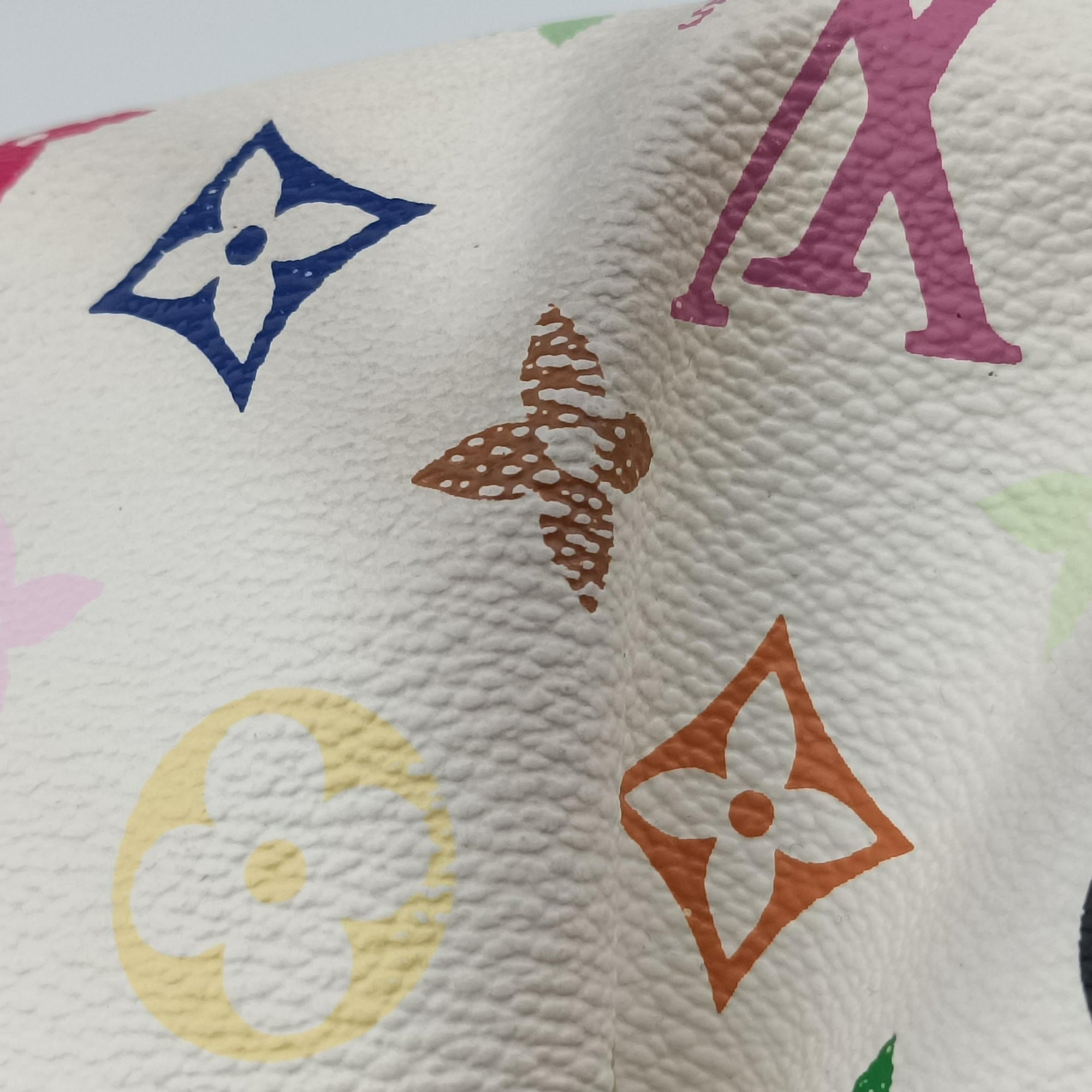Pre-owned Louis Vuitton JUDY MM white Monogram Multicolor M40255 shoulderbag | stylenewstar