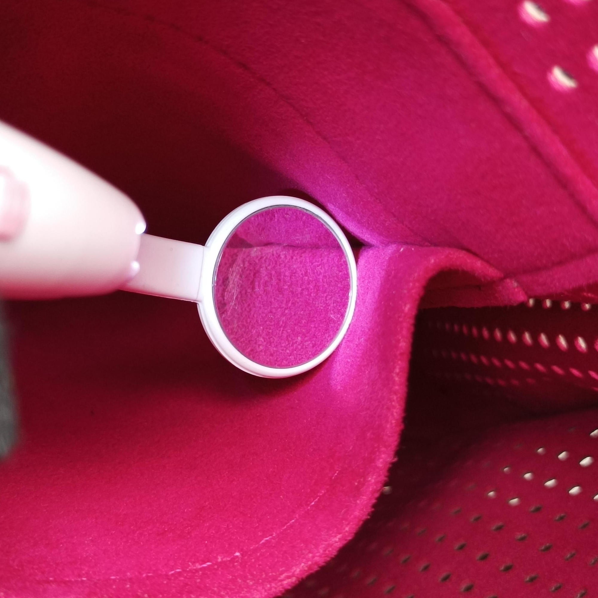 Pre-owned Louis Vuitton Musette brown×FUCHSIA Monogram Perforated M95172 shoulderbag | stylenewstar