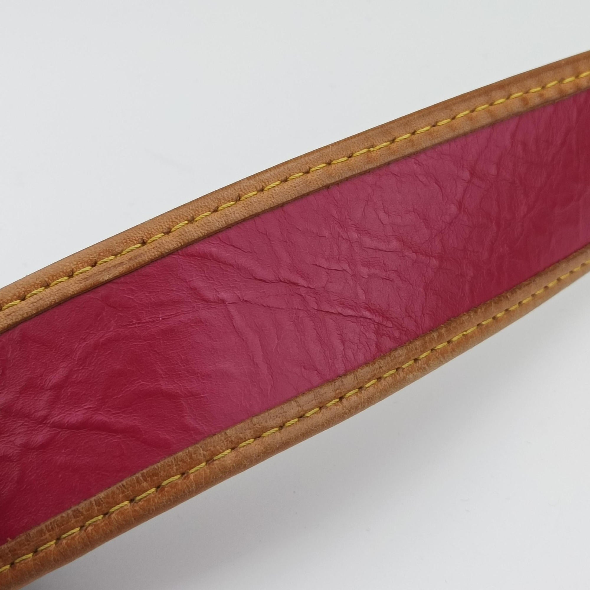 Pre-owned Louis Vuitton Musette brown×FUCHSIA Monogram Perforated M95172 shoulderbag | stylenewstar