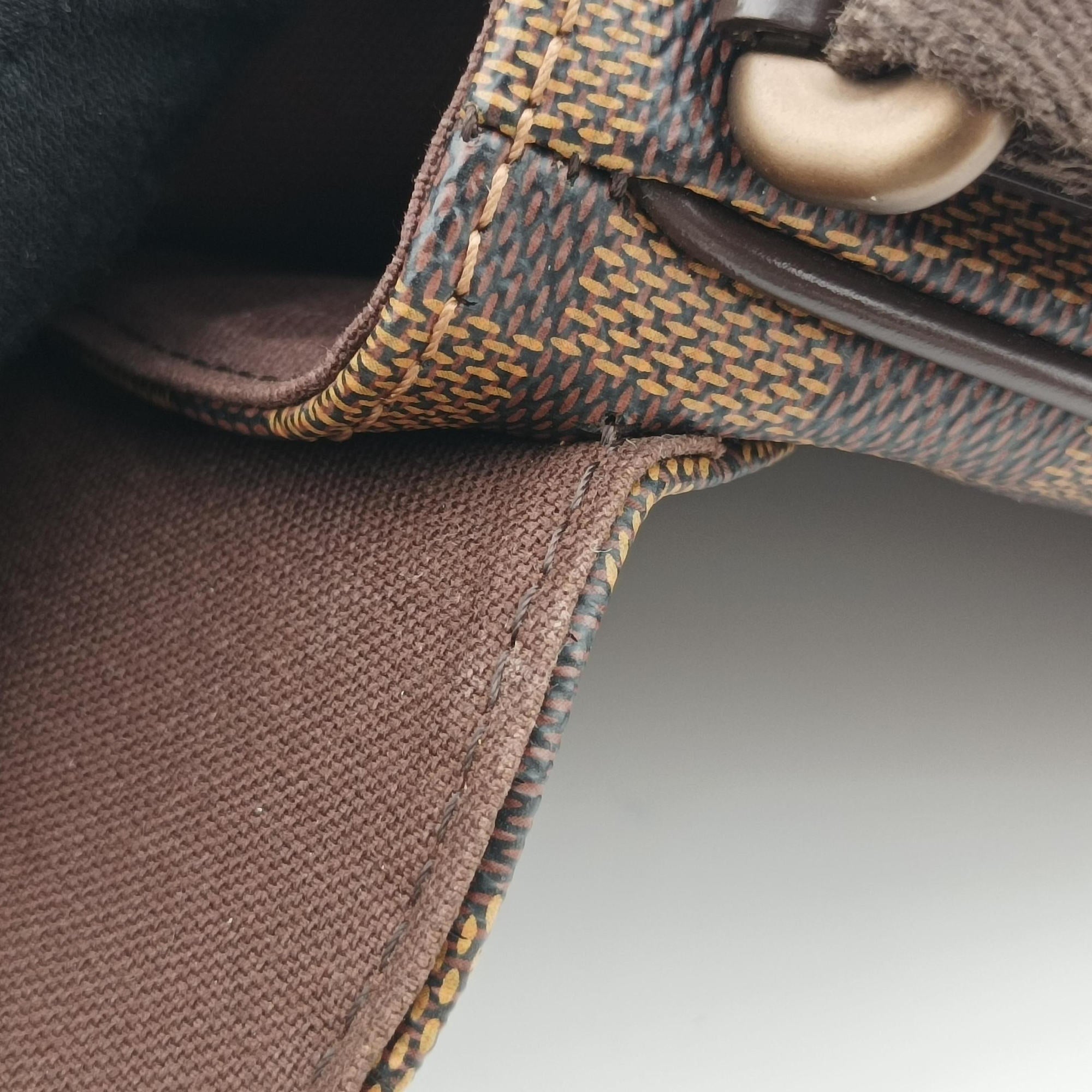 Pre-owned Louis Vuitton DISTRICT PM EBENE Damier Canvas N41213 shoulderbag | stylenewstar