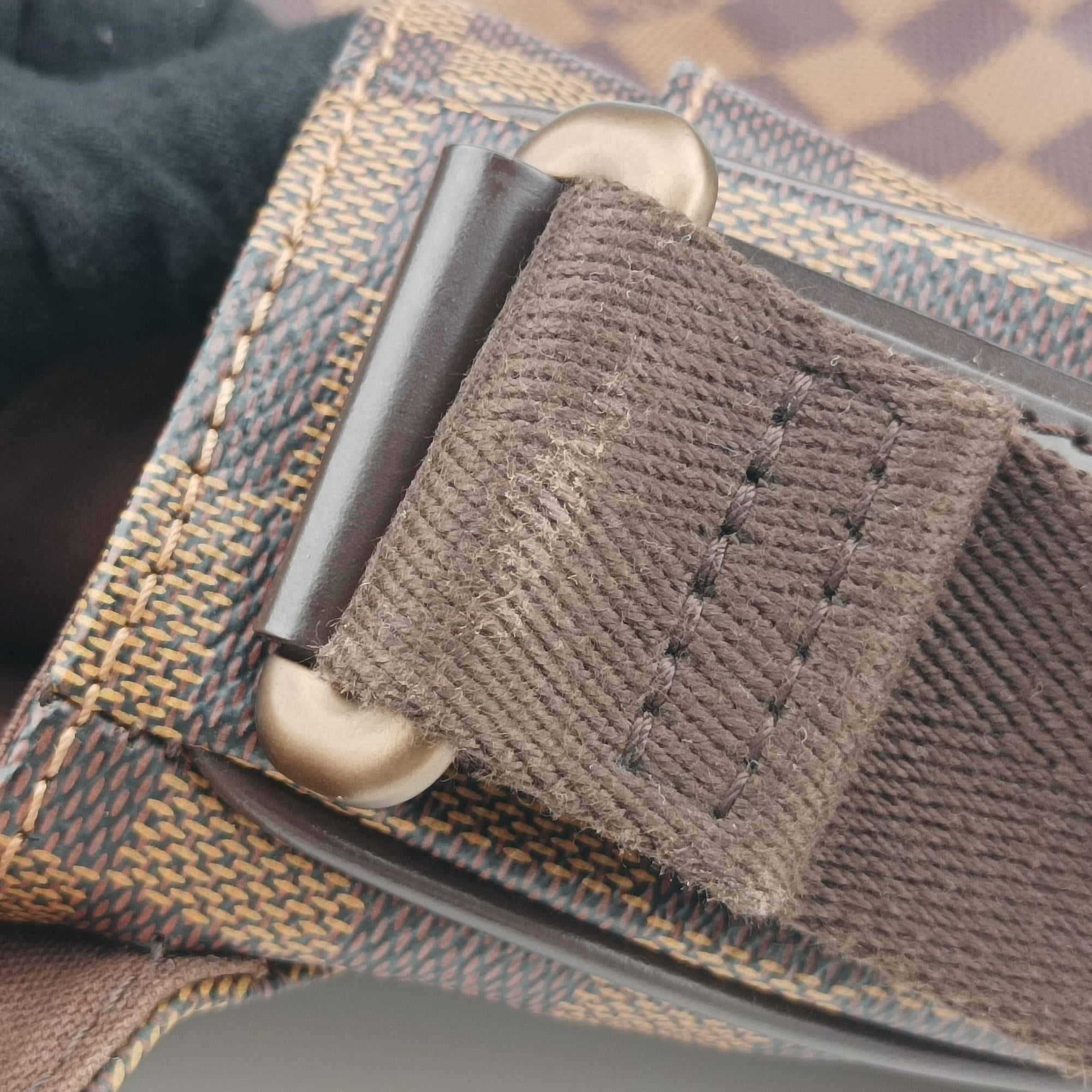 Pre-owned Louis Vuitton DISTRICT PM EBENE Damier Canvas N41213 shoulderbag | stylenewstar