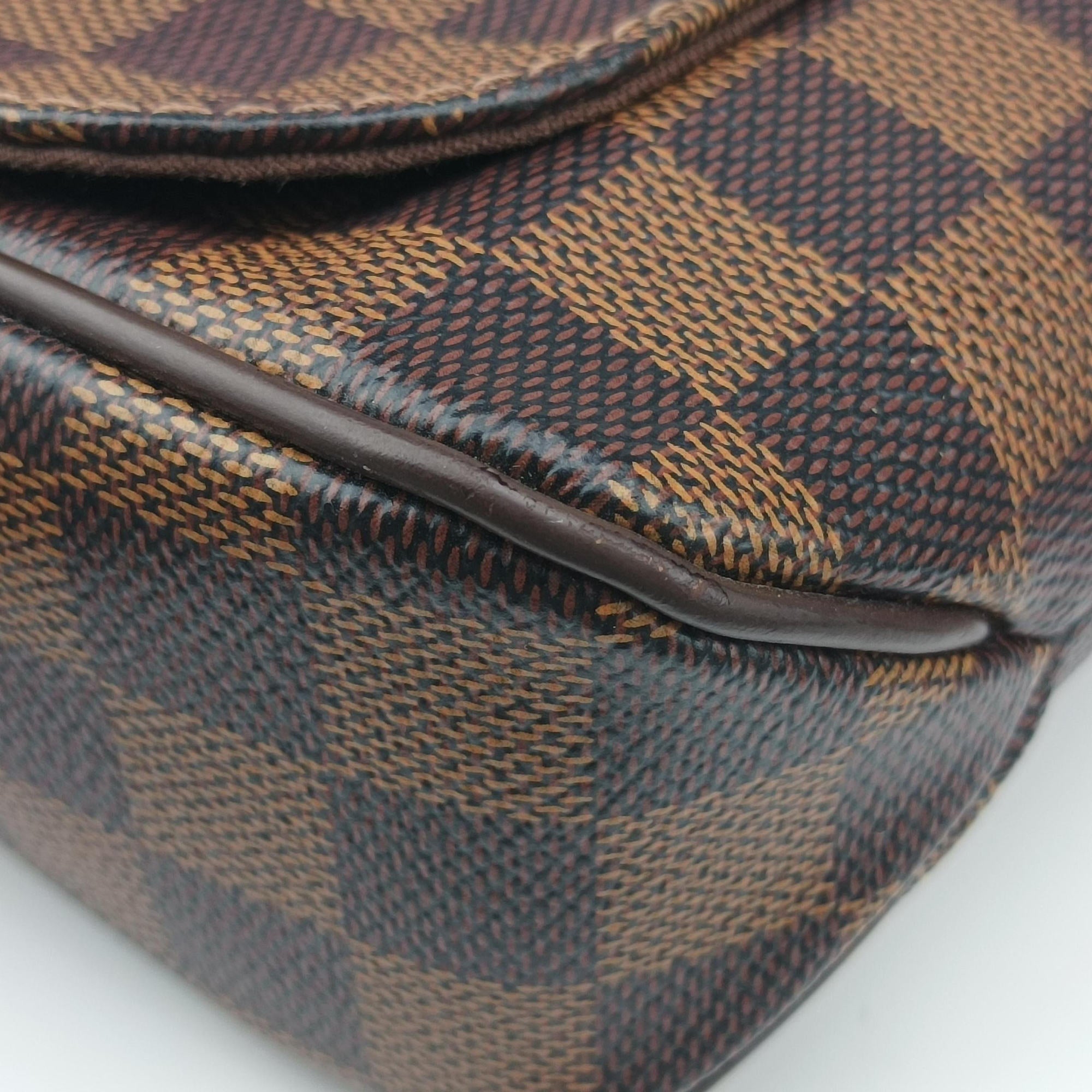 Pre-owned Louis Vuitton DISTRICT PM EBENE Damier Canvas N41213 shoulderbag | stylenewstar