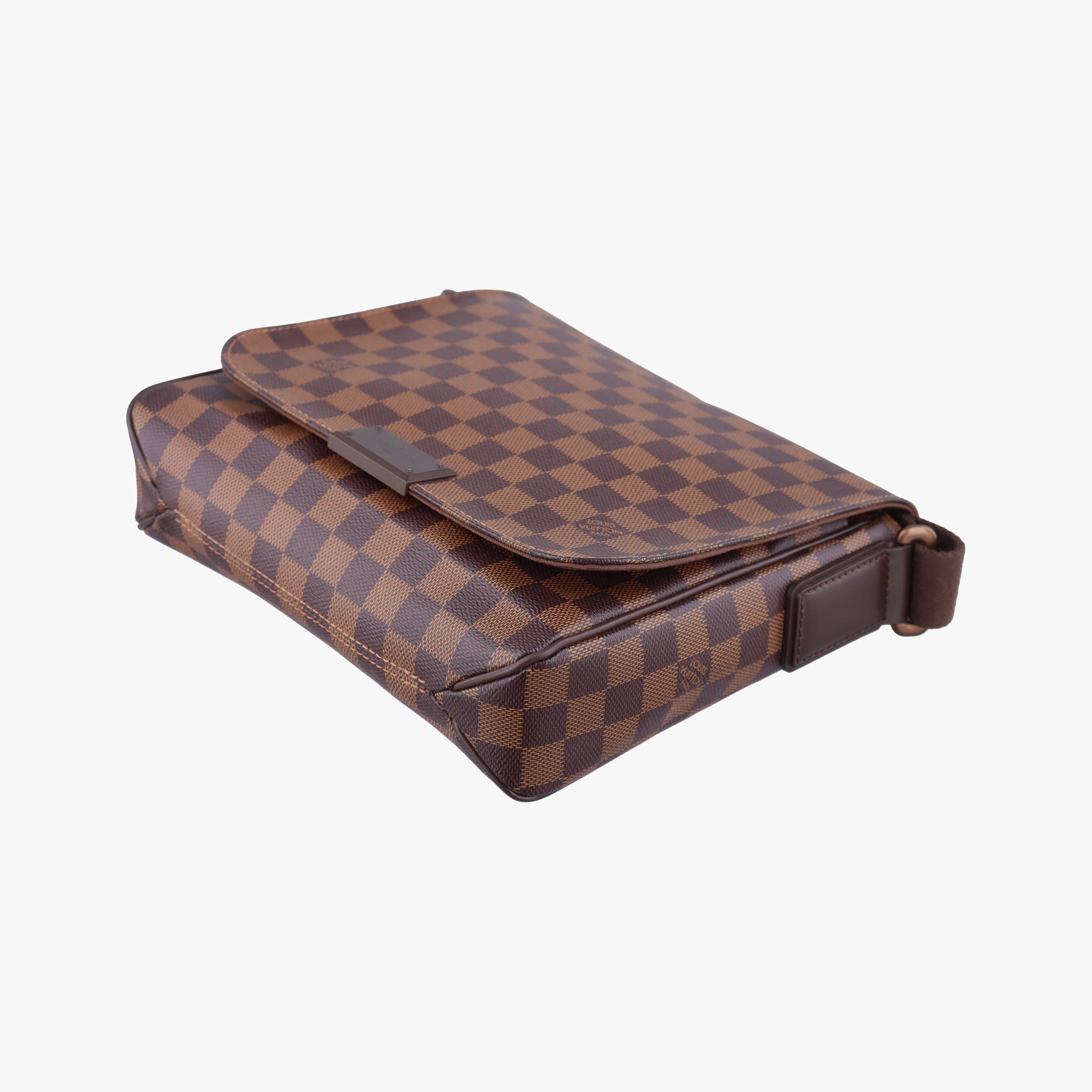 Pre-owned Louis Vuitton DISTRICT PM EBENE Damier Canvas N41213 shoulderbag | stylenewstar