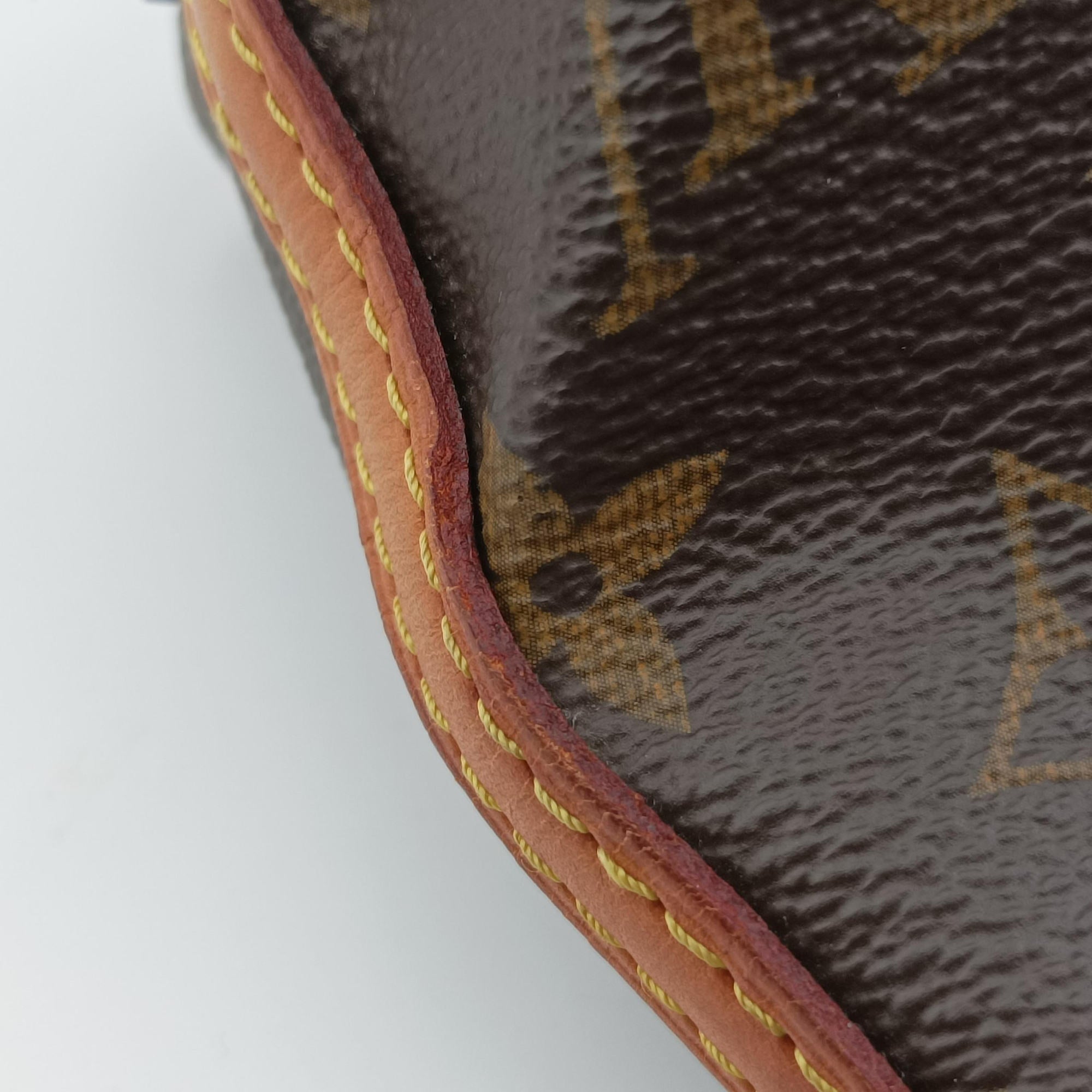 Pre-owned Louis Vuitton Nano Noe Brown Monogram Canvas M41346 shoulderbag | stylenewstar