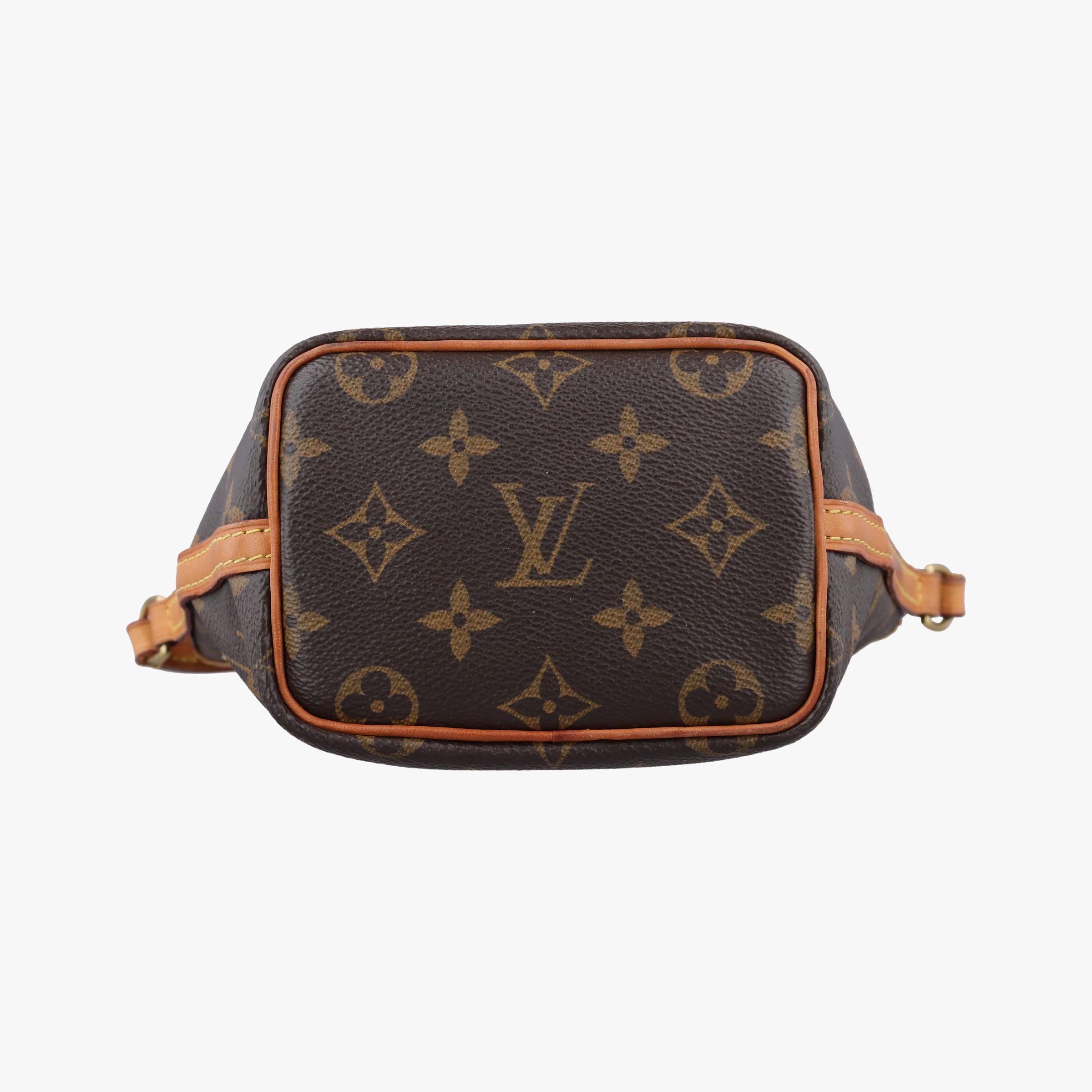 Pre-owned Louis Vuitton Nano Noe Brown Monogram Canvas M41346 shoulderbag | stylenewstar