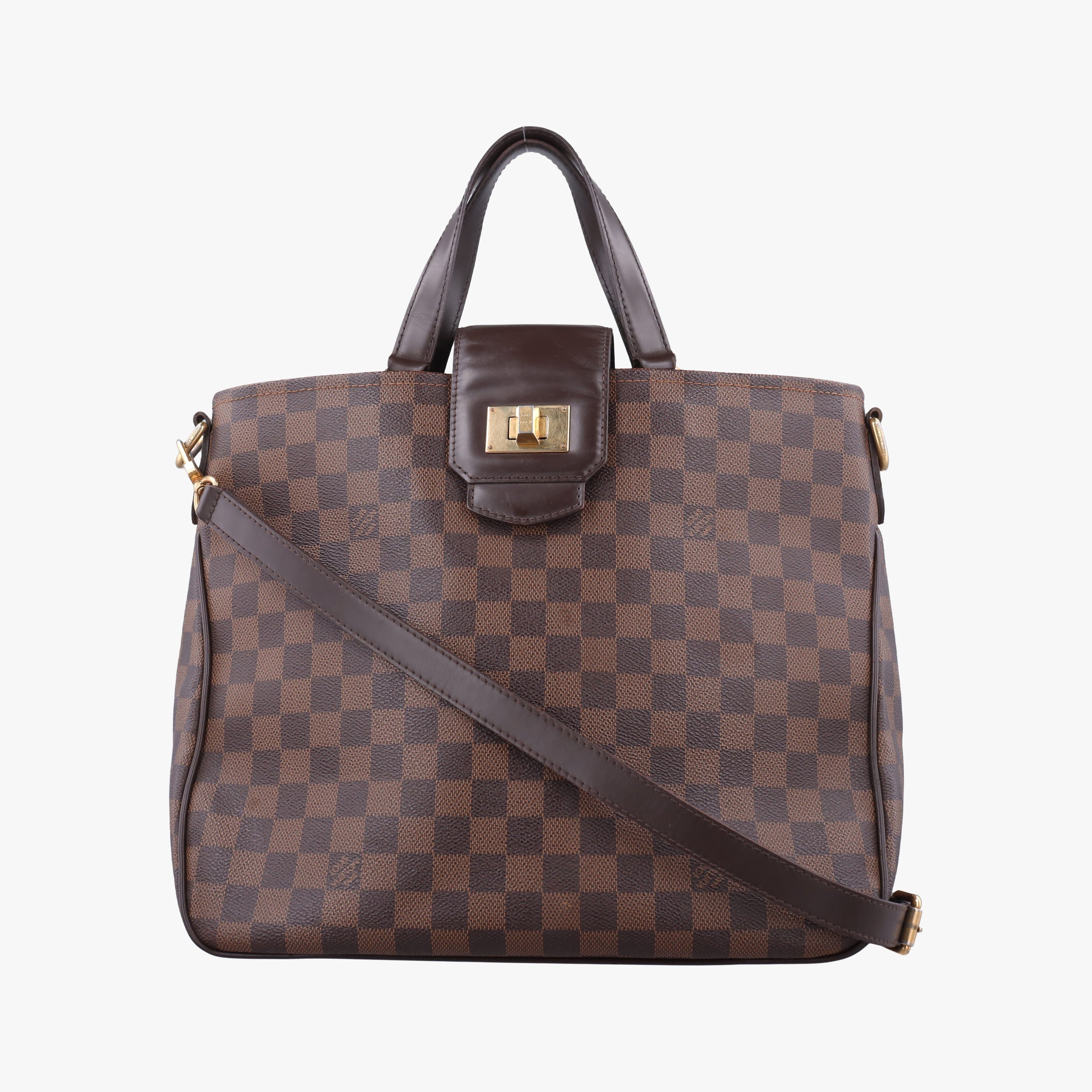 Secondhand Louis Vuitton Cabas Rosebery EBENE Damier Canvas N41177 shoulderbag | stylenewstar